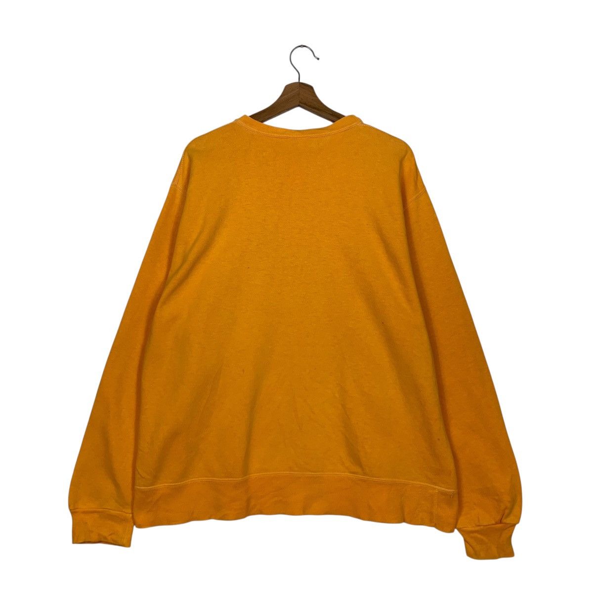 Champion Vintage Y2k CHAMPION Orange Crewneck Sweatshirt #3577-C163 Size US XL / EU 56 / 4 - 11 Thumbnail