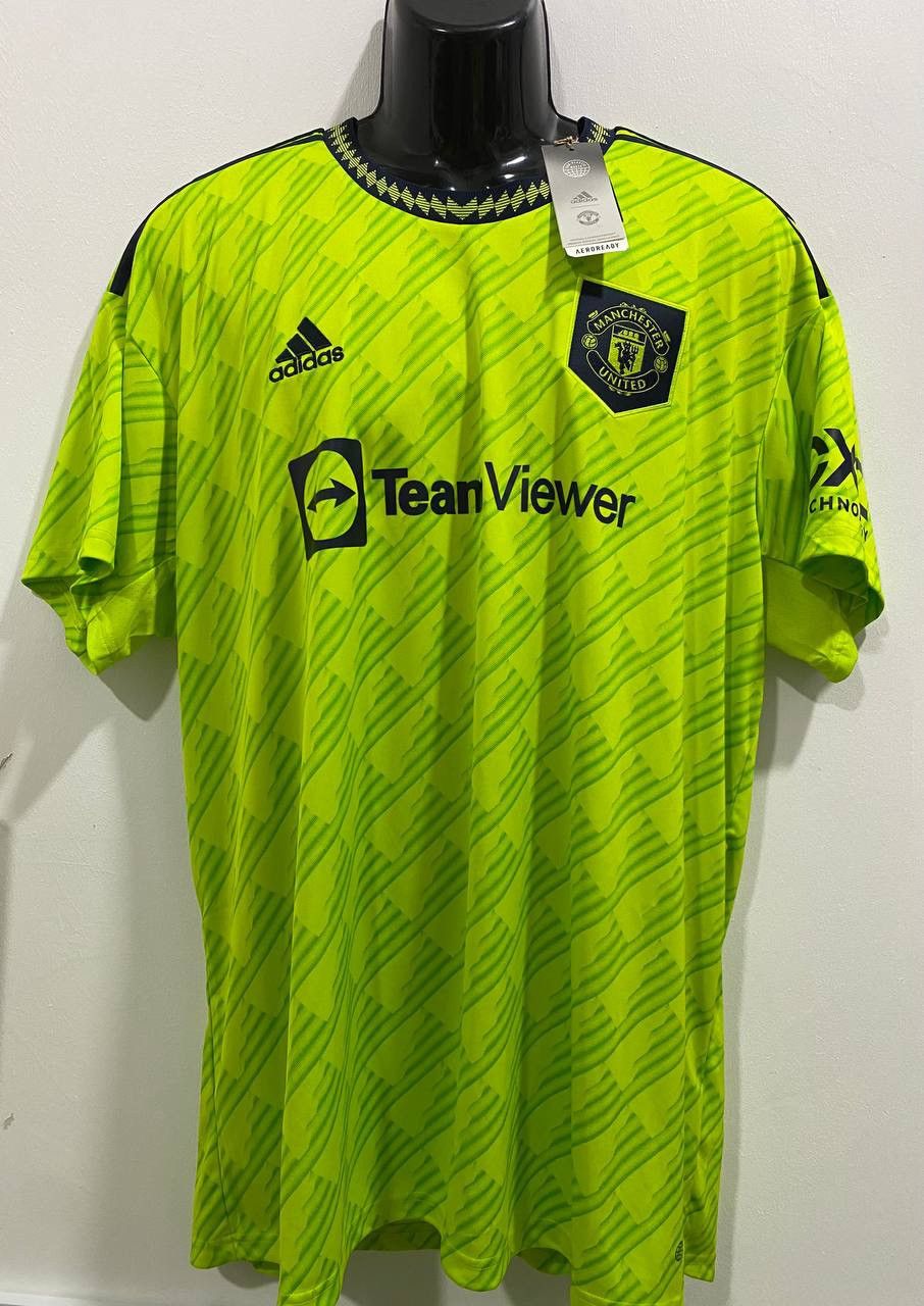 Adidas Manchester United Third Jersey Adidas 2022/23 Size US XXL / EU 58 / 5 - 1 Thumbnail