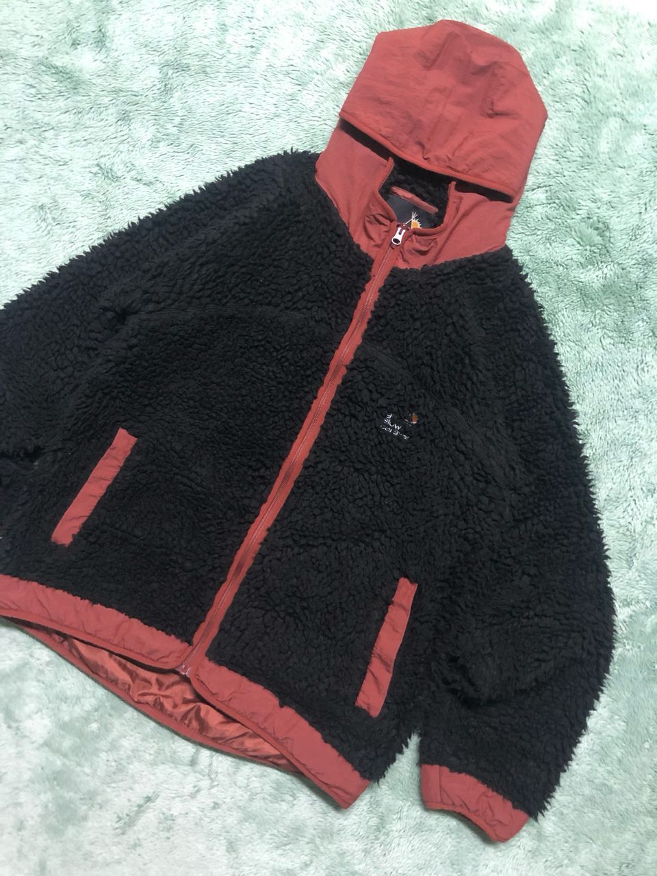 go slow caravan GO SLOW CARAVAN DEEP PILE FLEECE HOODIE ZIPPER JACKET Size US M / EU 48-50 / 2 - 5 Thumbnail