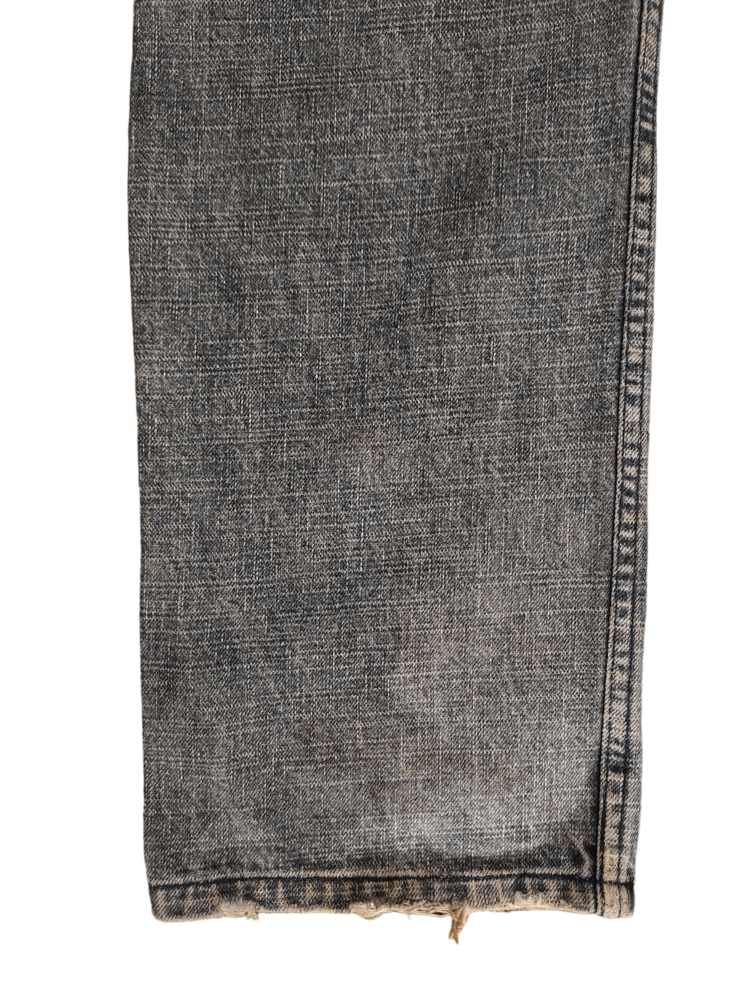 Hysteric Glamour Japanese Brand Nylaus Patchwork Distress Faded Denim Pants Size US 32 / EU 48 - 13 Thumbnail