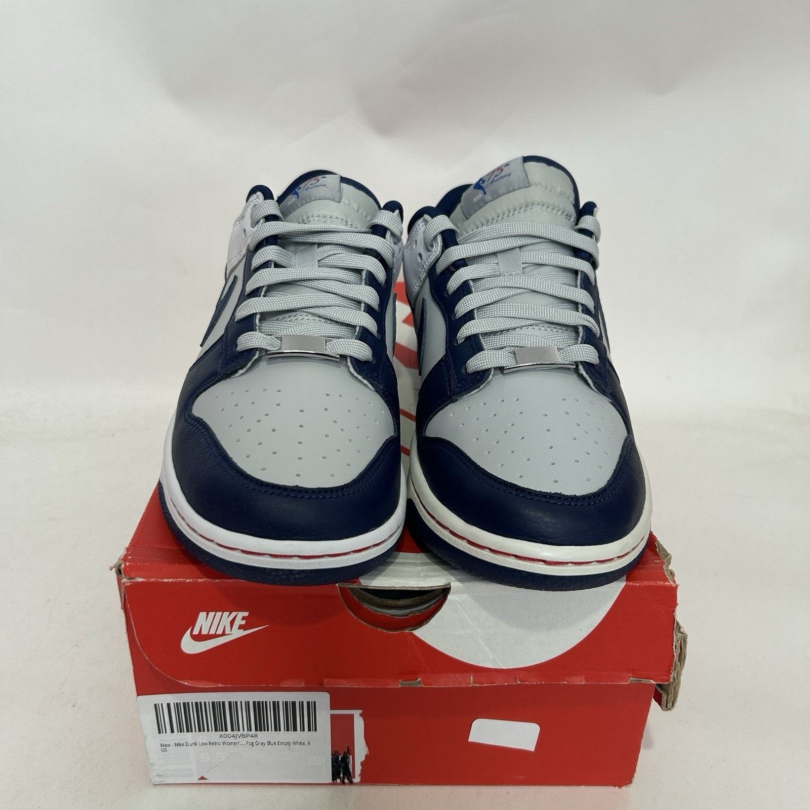 Nike Nike NBA x Dunk EMB Low 75th Anniversary - “Nets” Size US 8 / EU 41 - 2 Thumbnail