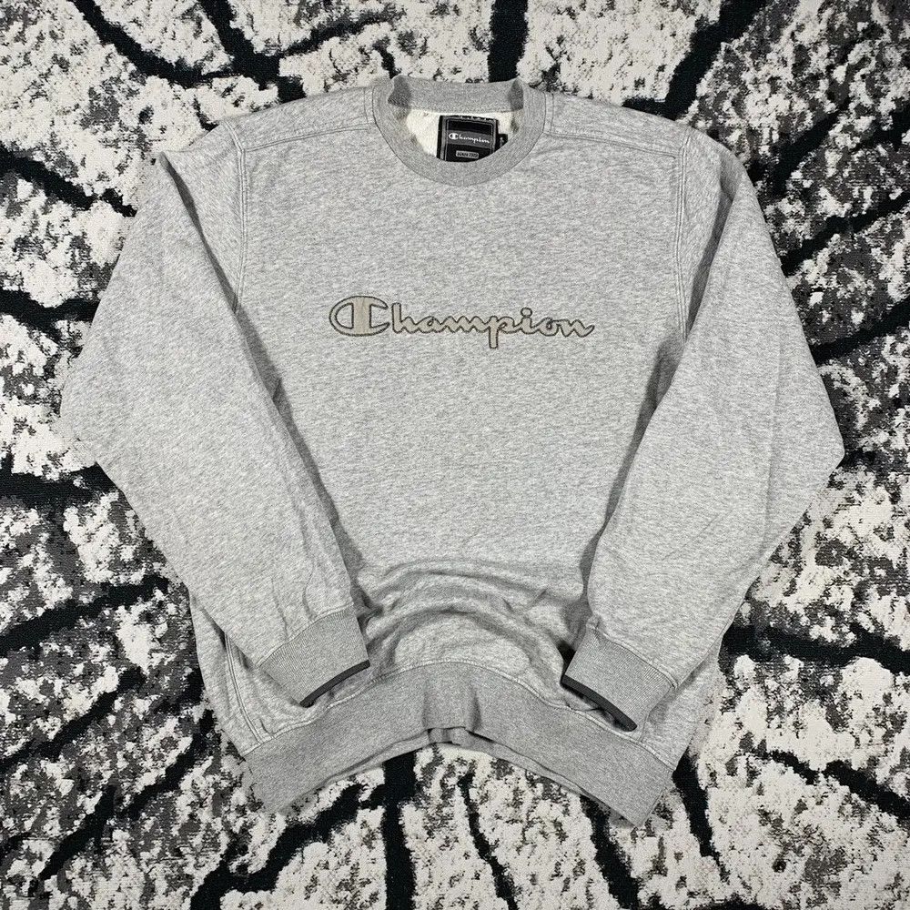 Other Vintage Champion Embroidery Logo Sweatshirt Crewneck Size US L / EU 52-54 / 3 - 1 Thumbnail