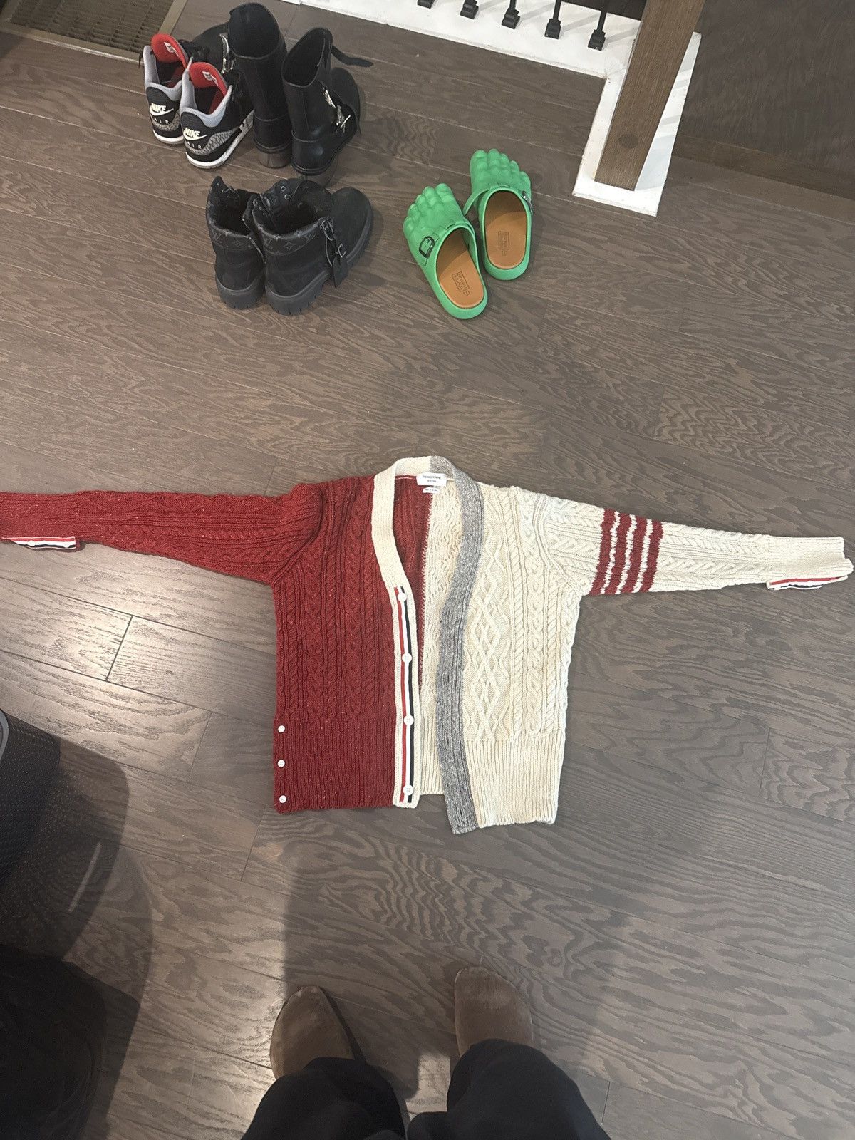 Thom Browne Thom browne cardian cashmere Size US L / EU 52-54 / 3 - 1 Thumbnail