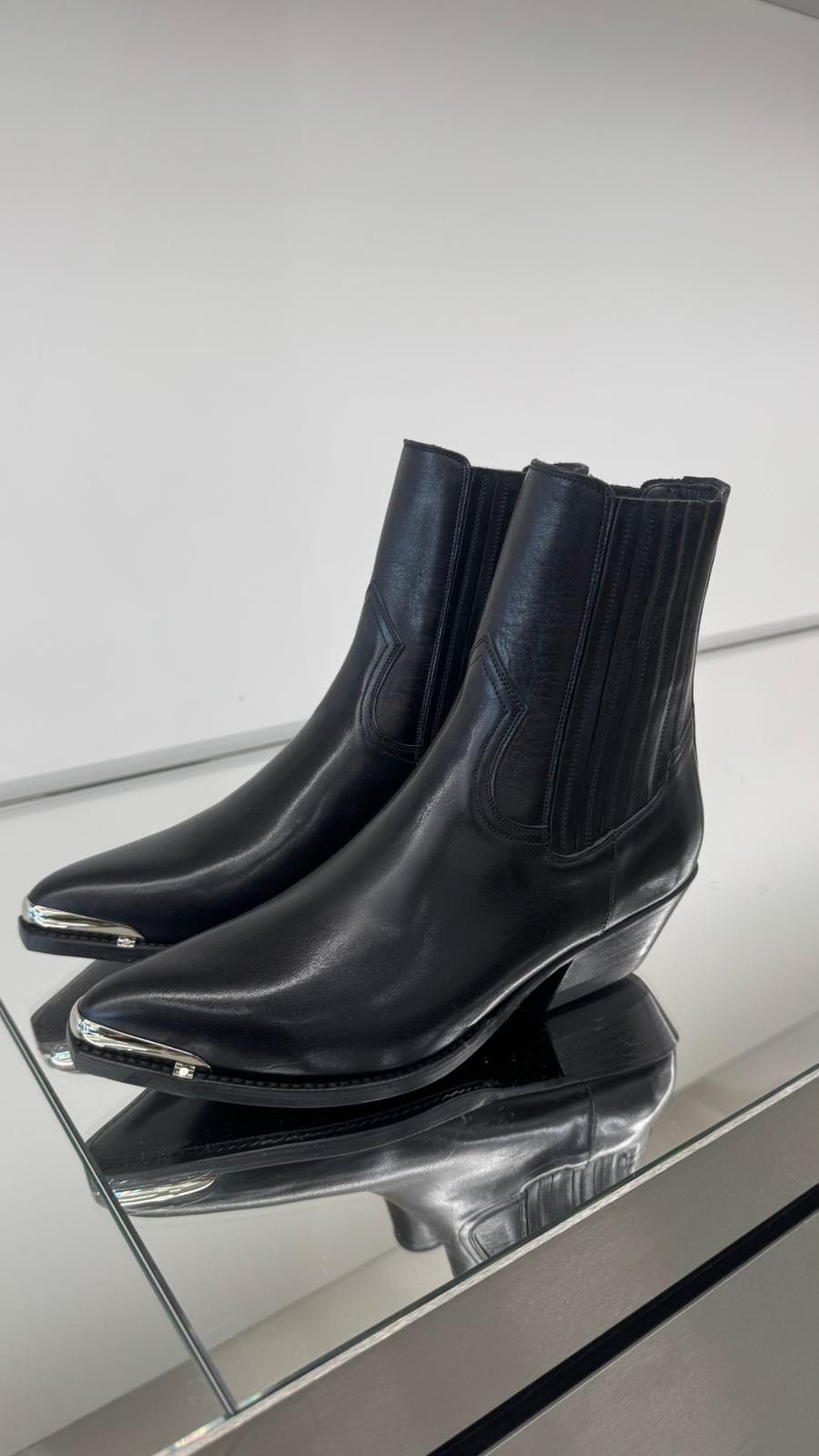 Celine Western Black Boots