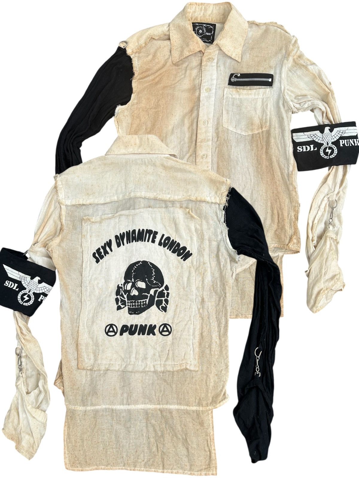 Seditionaries Seditionaries Sexy Dynamite London Punk Gang Muslin shirt Size US S / EU 44-46 / 1 - 1 Thumbnail