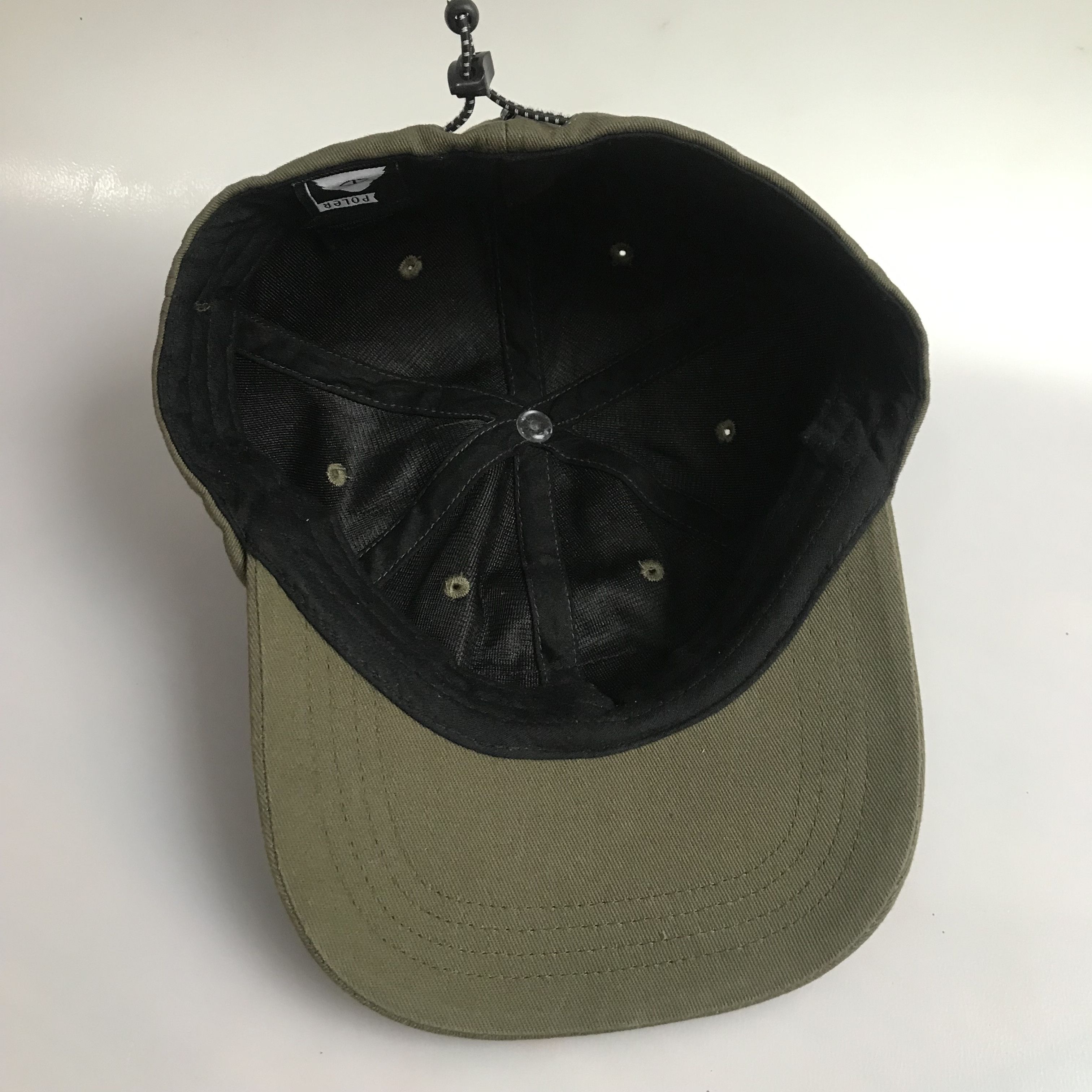 Japanese Brand Poler Five Panel Outdoor Cap Olive Green Colorway Size ONE SIZE - 9 Thumbnail