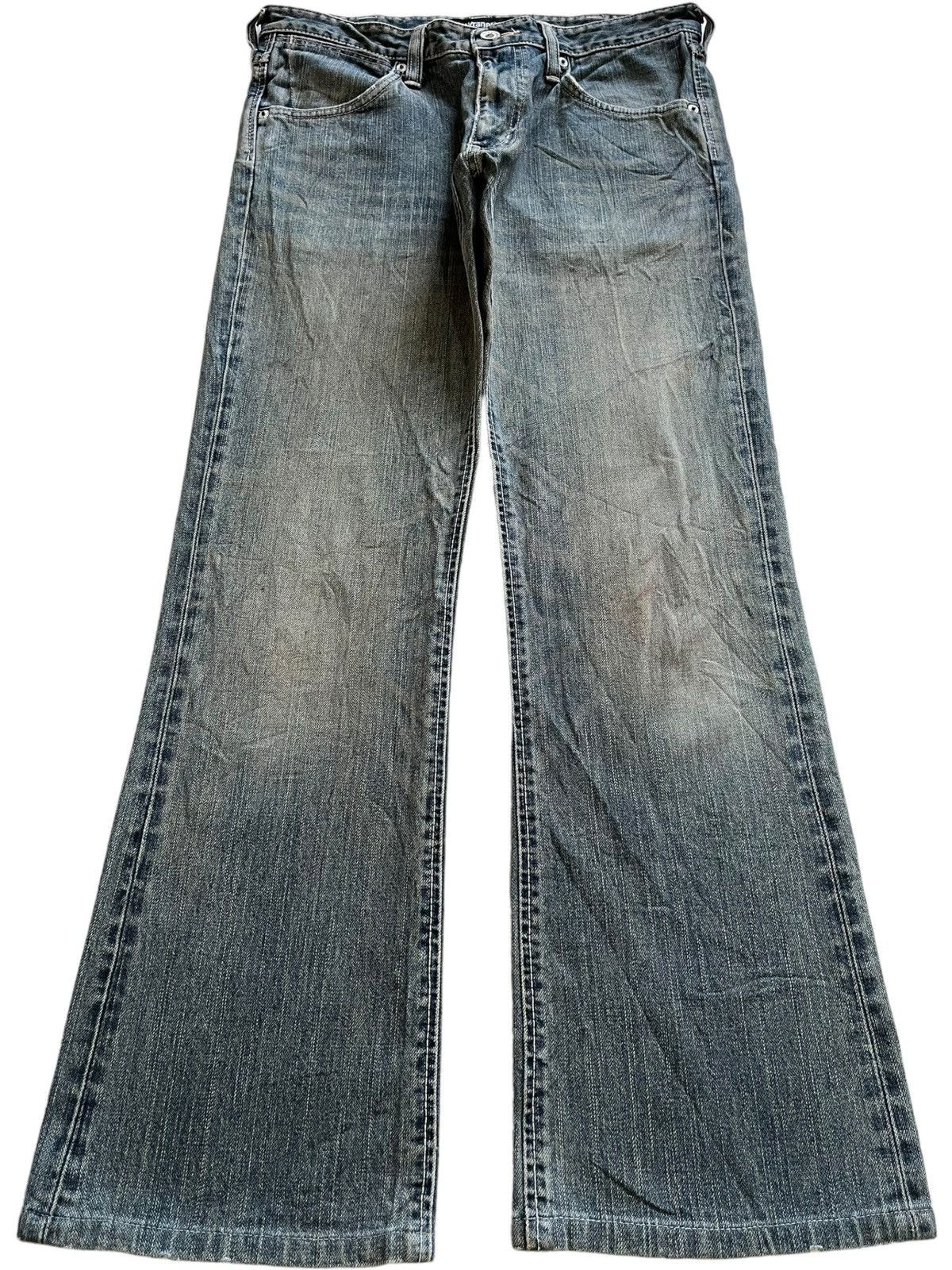 Wrangler Vintage Wrangler Flared Mud Wash Style Jeans Size US 31 - 1 Thumbnail