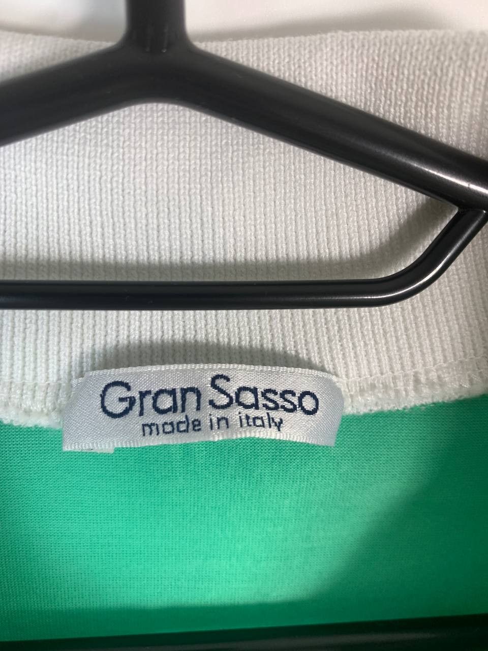 Other Gran Sasso luxury streetwear green polo tee Size US L / EU 52-54 / 3 - 3 Thumbnail