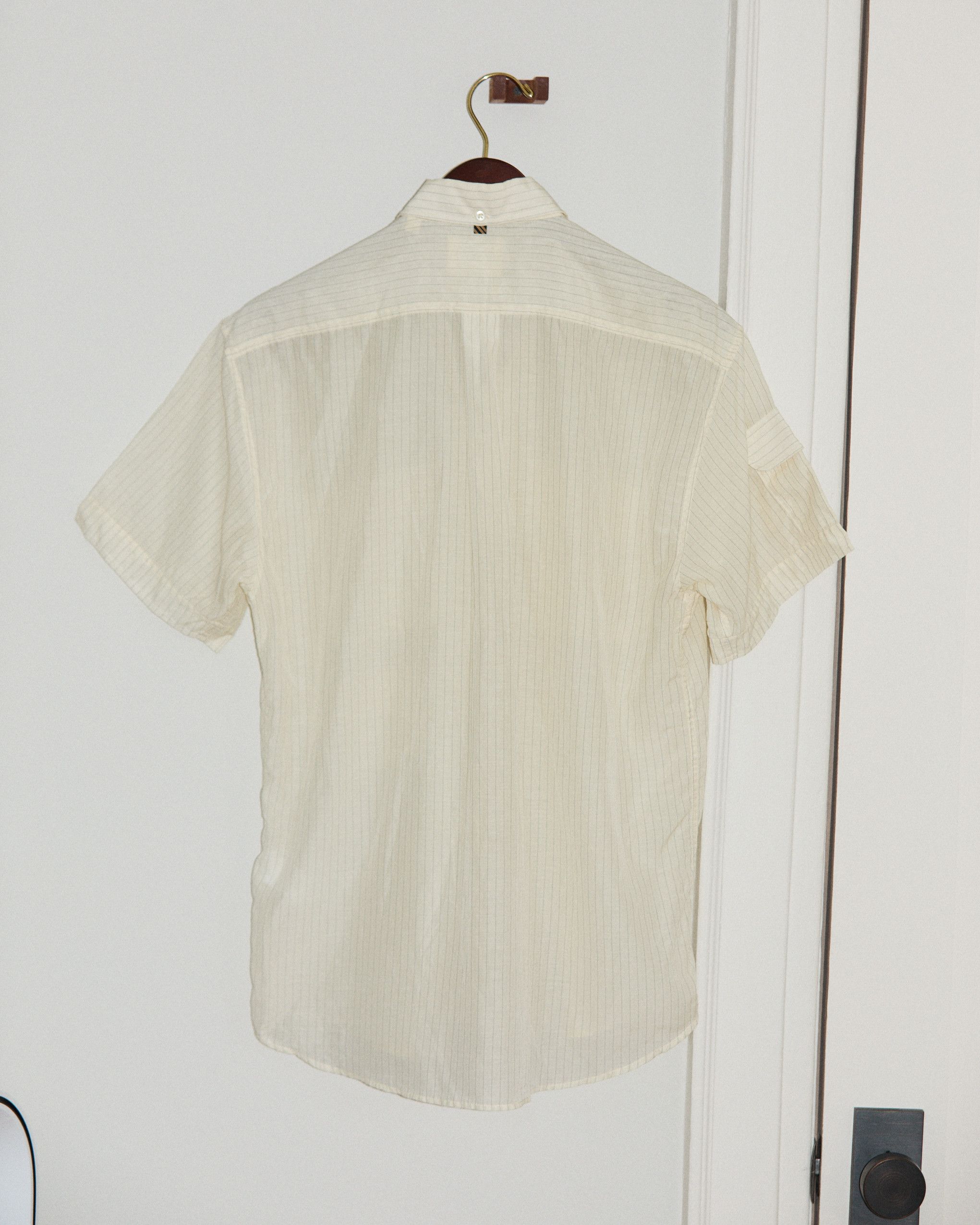 Billy Reid Billy Reid Striped Button Up Shirt Size US L / EU 52-54 / 3 - 5 Thumbnail