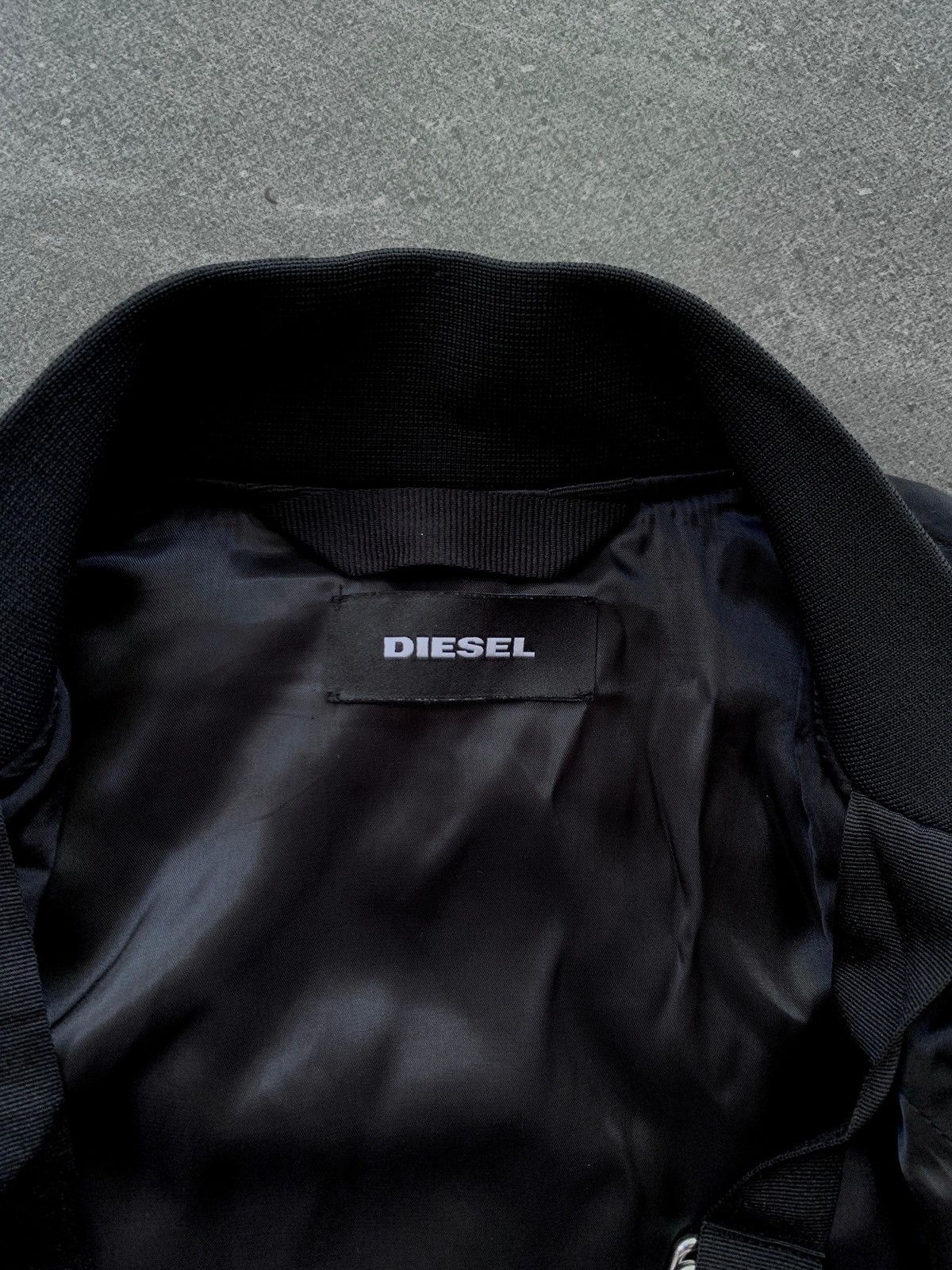 Diesel FREE TAX! MA-1 Utility Cropped Bomber Jacket Size S / US 4 / IT 40 - 10 Thumbnail