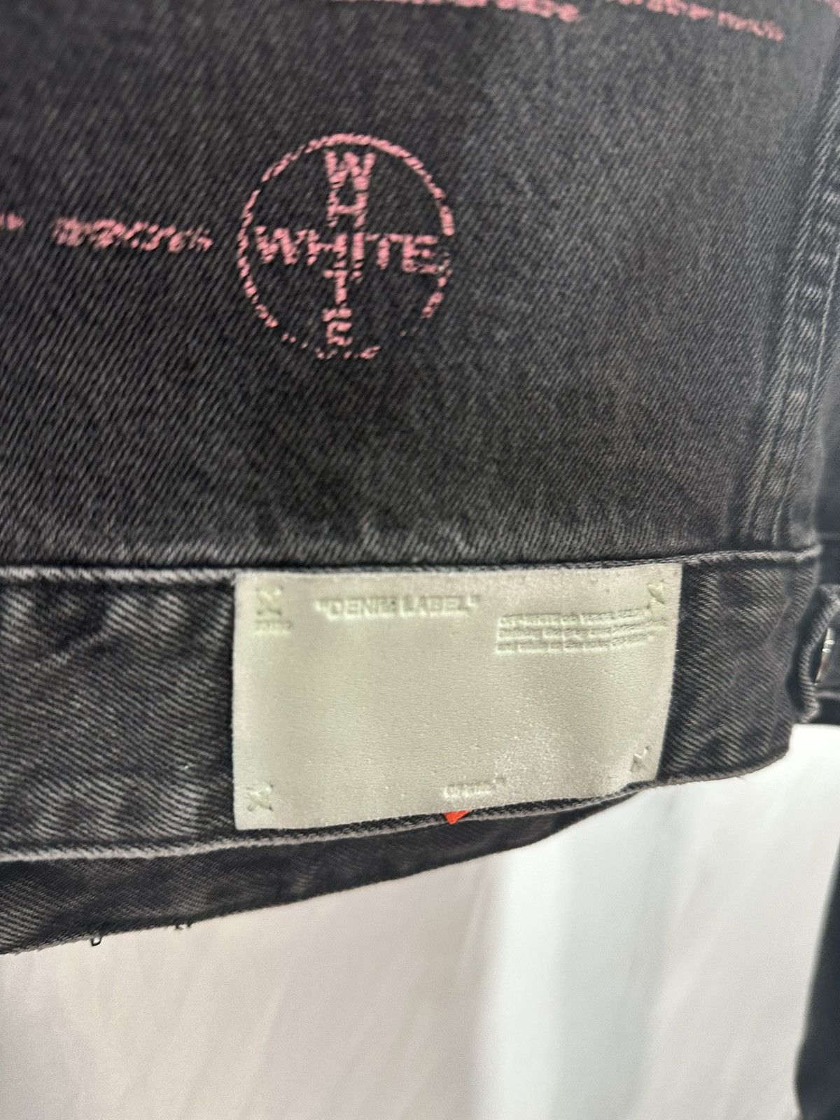 Off-White Off Whote Denim Jacket Impression Size US L / EU 52-54 / 3 - 7 Thumbnail