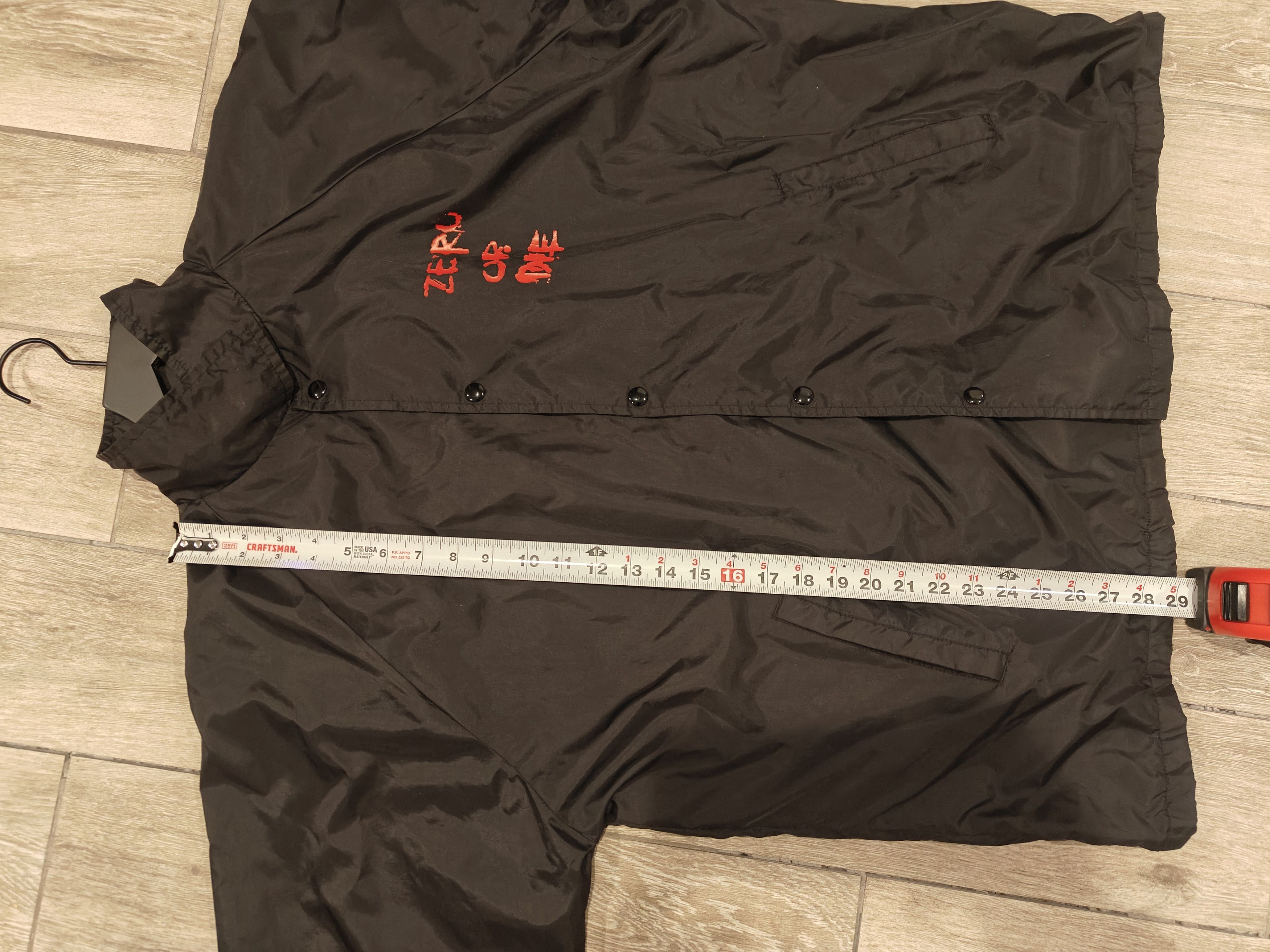 Zero Skateboards Vintage Zero Skateboarding Wndbrkr -Zero or Die Light Jacket Size US XL / EU 56 / 4 - 4 Thumbnail