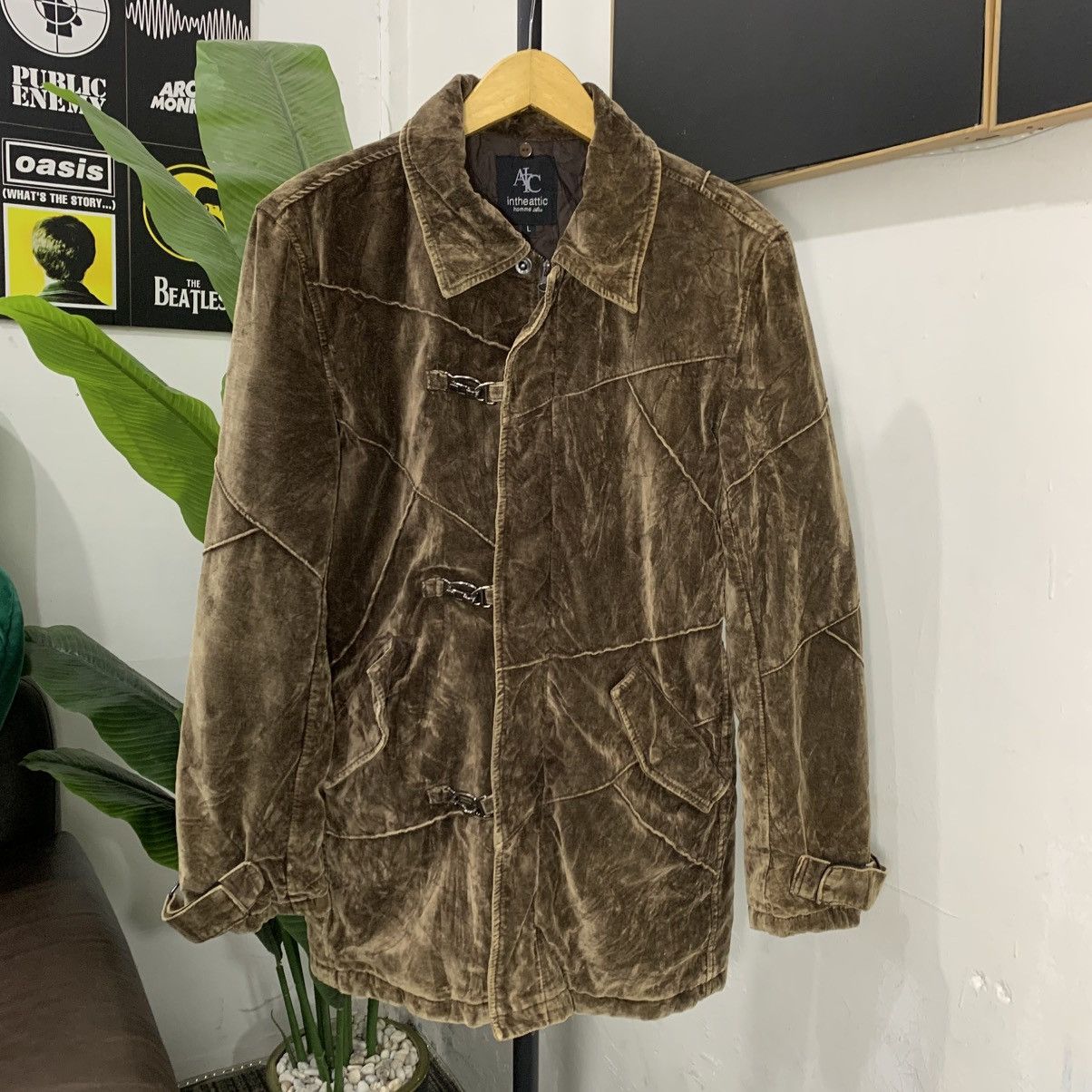 In The Attic In The Attic Parka Suede Jacket Size US L / EU 52-54 / 3 - 1 Thumbnail