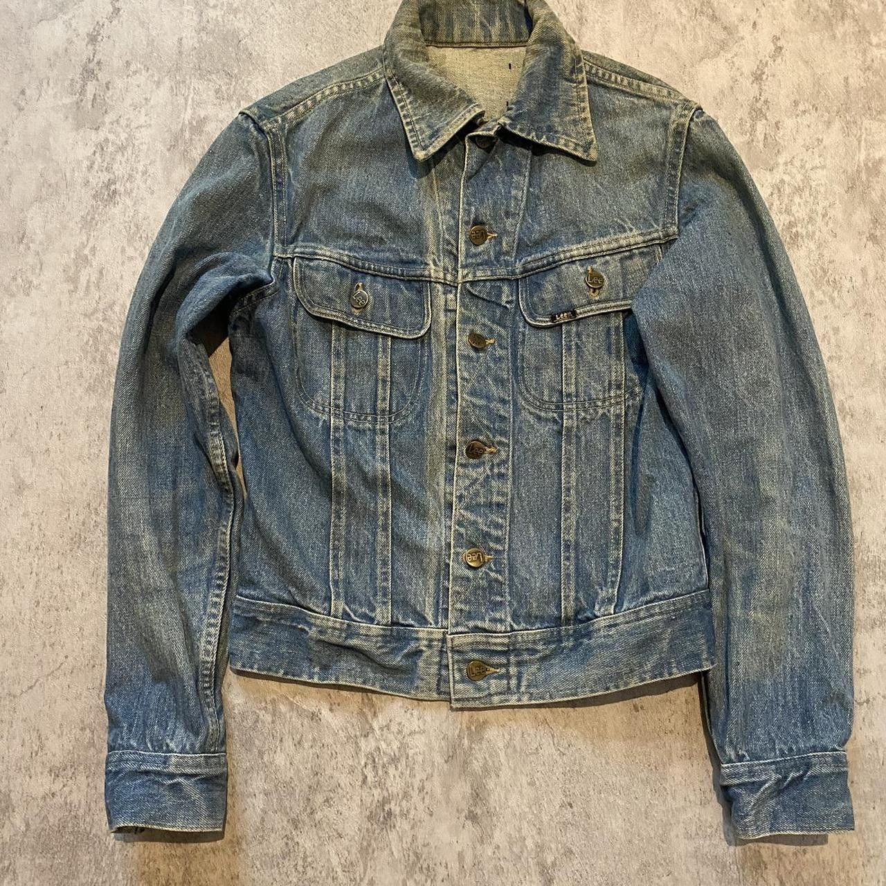 Lee 90s Lee Jeans Jacket Cintage y2k Boxy Rock Metal Size US S / EU 44-46 / 1 - 1 Thumbnail