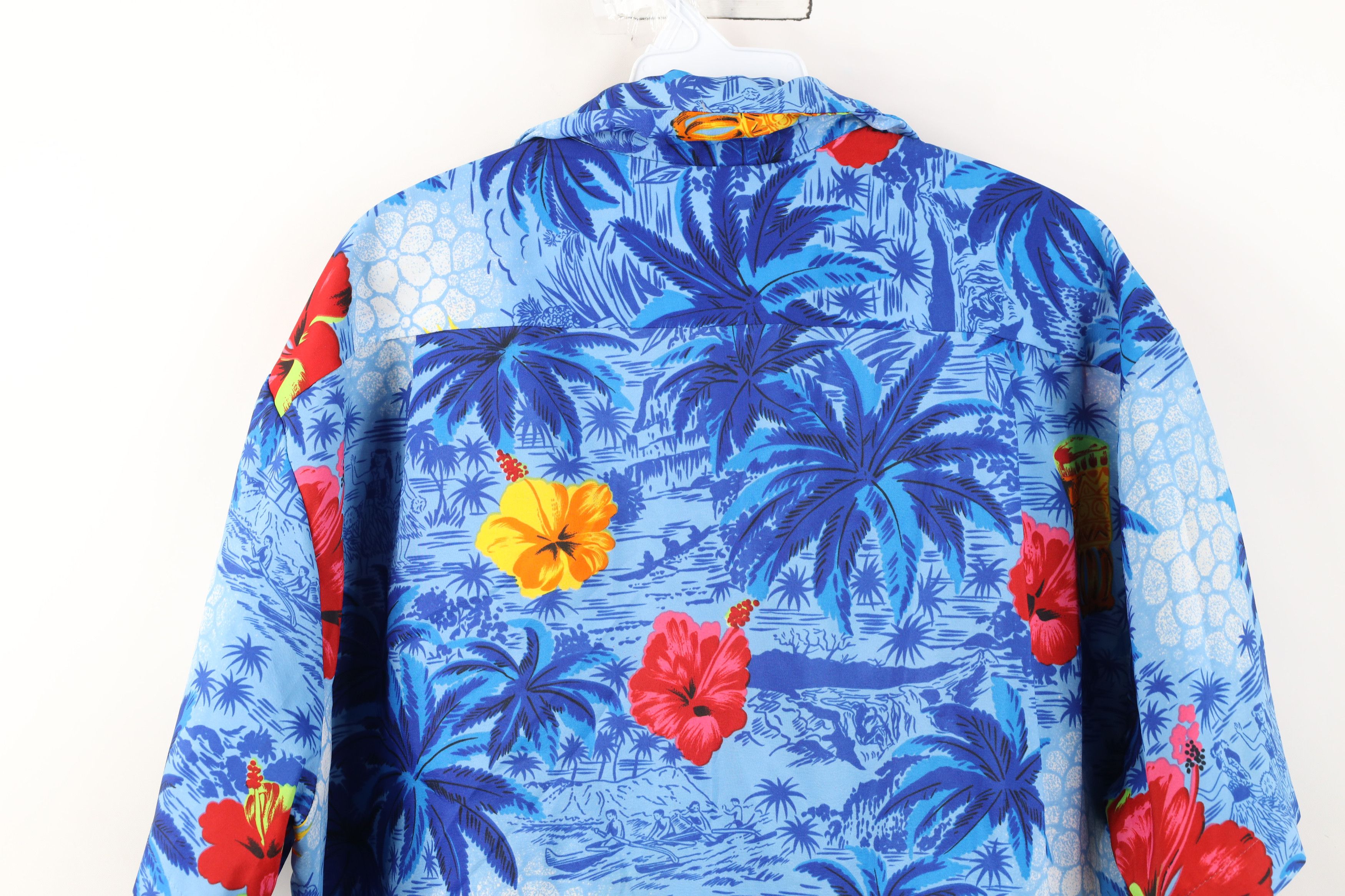 Vintage Vintage 70s Pineapple Collar Hawaiian Button Shirt USA Size US XL / EU 56 / 4 - 15 Thumbnail