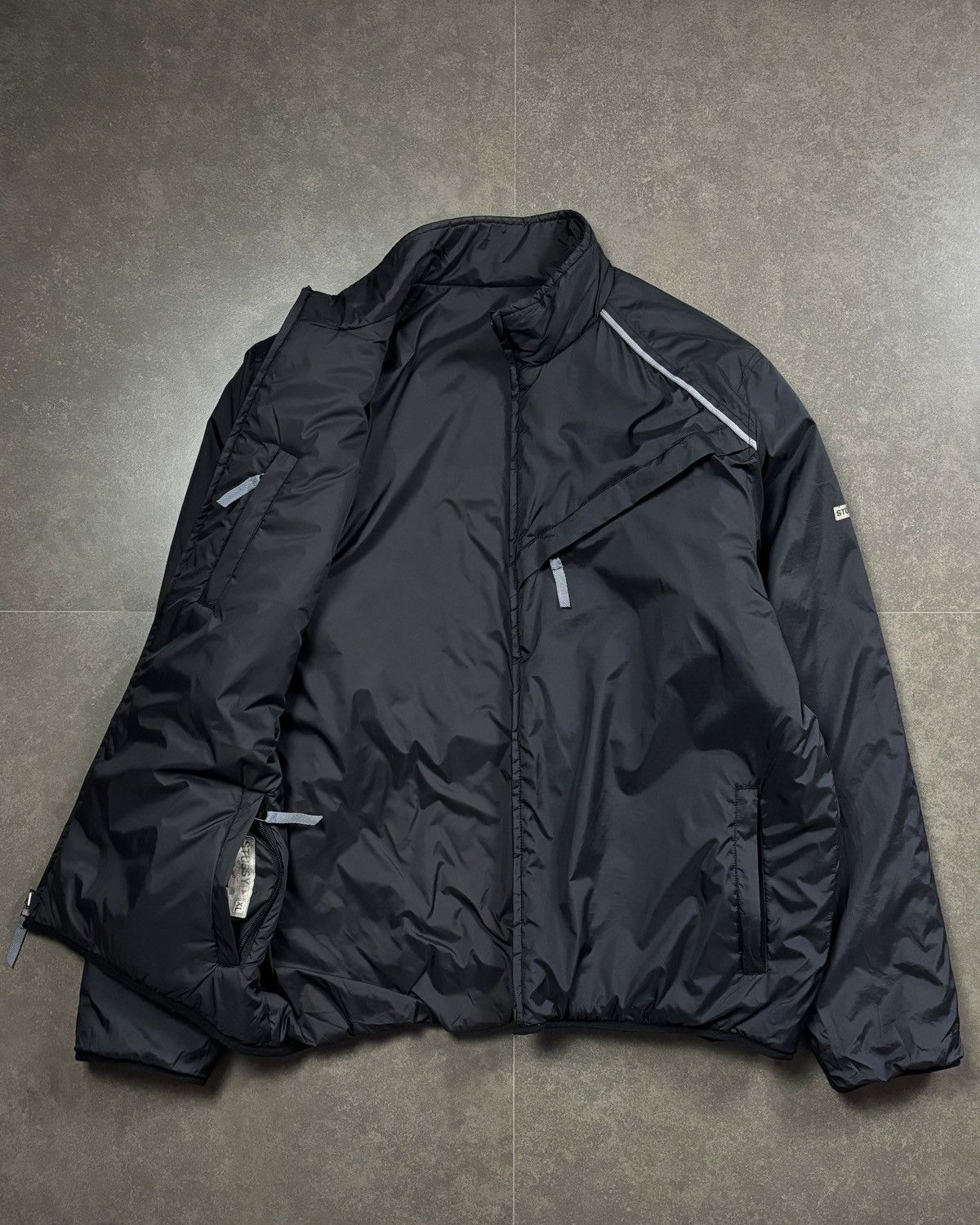 CDG by Comme des Garcons × Stussy Stussy Fitness Thermolite Reversible Track Jacket Size US XL / EU 56 / 4 - 5 Thumbnail