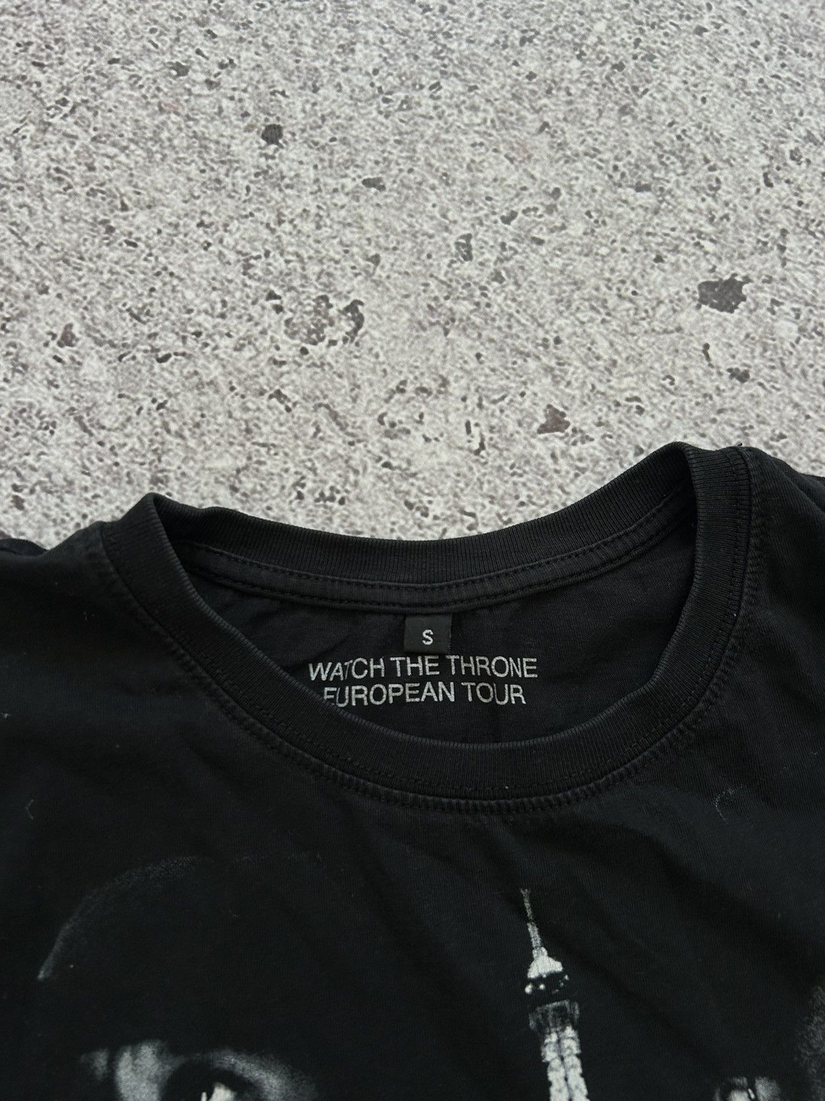 Jay-Z × Kanye West Vintage Kanye West x Jay Z Watch The Throne Europe Tee Size US S / EU 44-46 / 1 - 11 Thumbnail