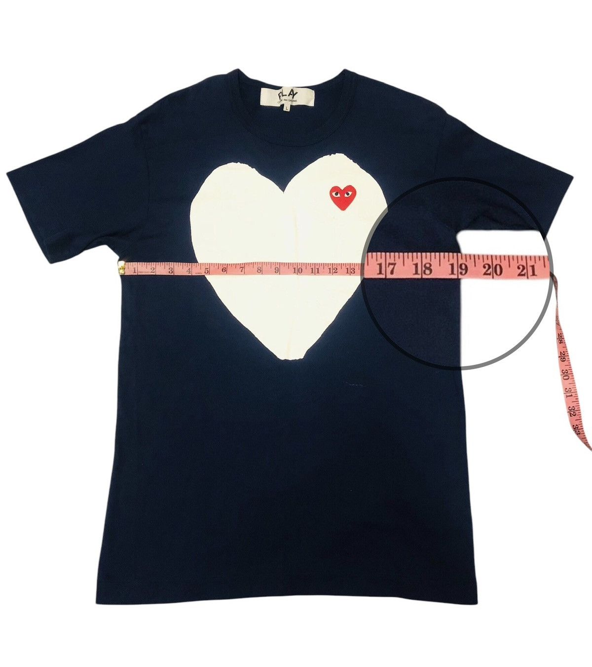 Comme des Garcons PLAY Play Comme des garçons t-shirt Size US M / EU 48-50 / 2 - 11 Thumbnail
