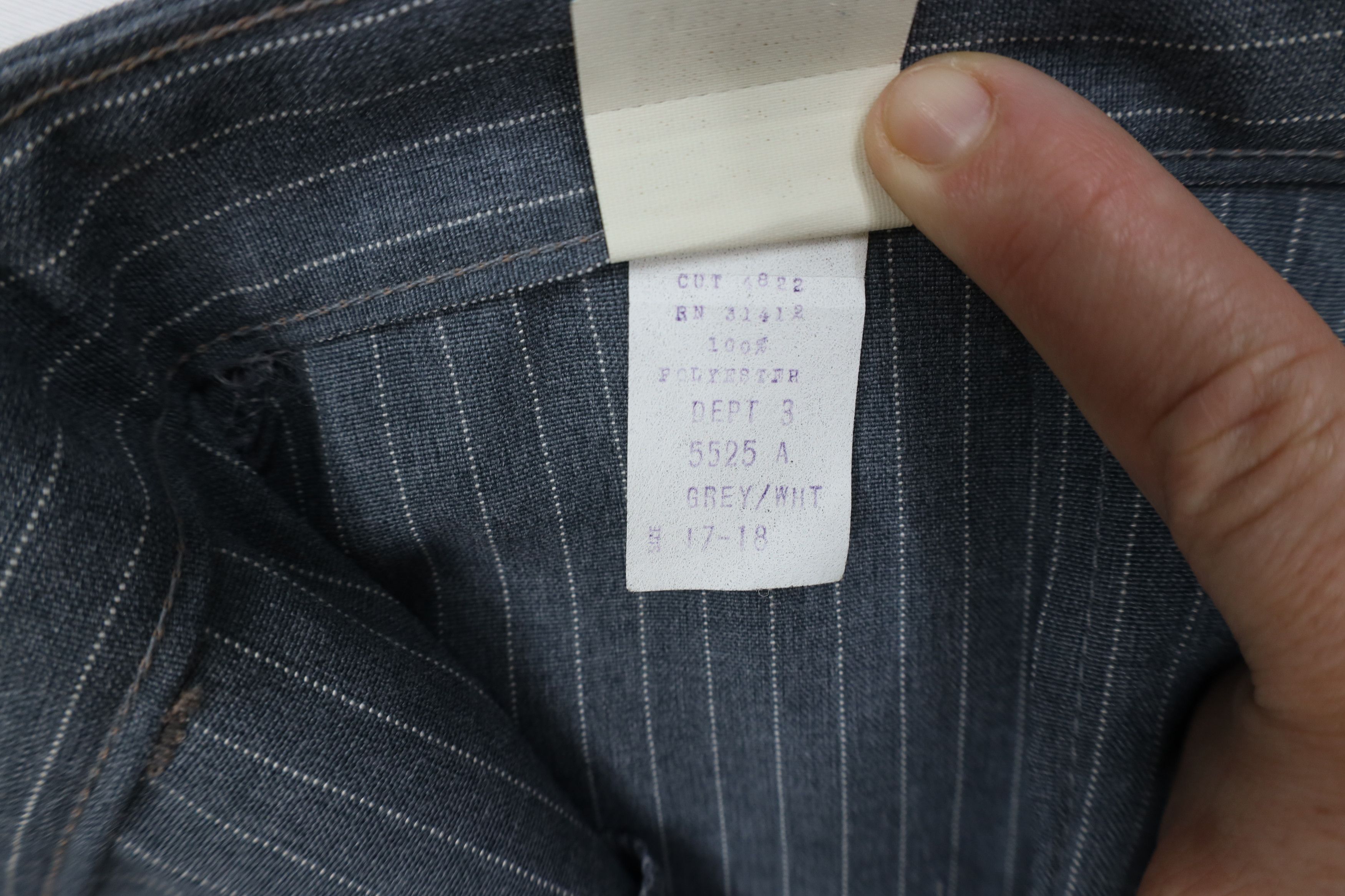 Vintage Vintage 70s Streetwear Knit Flared Wide Leg Chino Pants Size 40" / US 18 - 8 Thumbnail