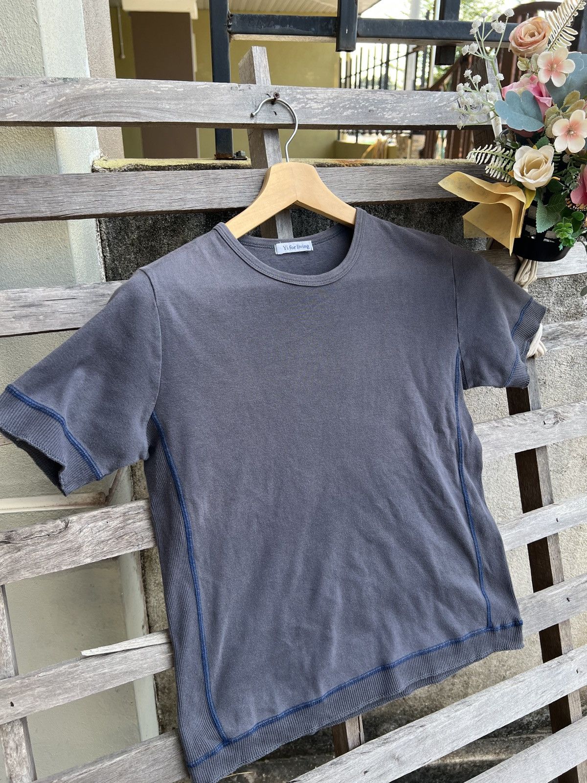 Yohji Yamamoto Vintage Y’s For Living By Yohji Yamamoto Tee Size M / US 6-8 / IT 42-44 - 1 Thumbnail