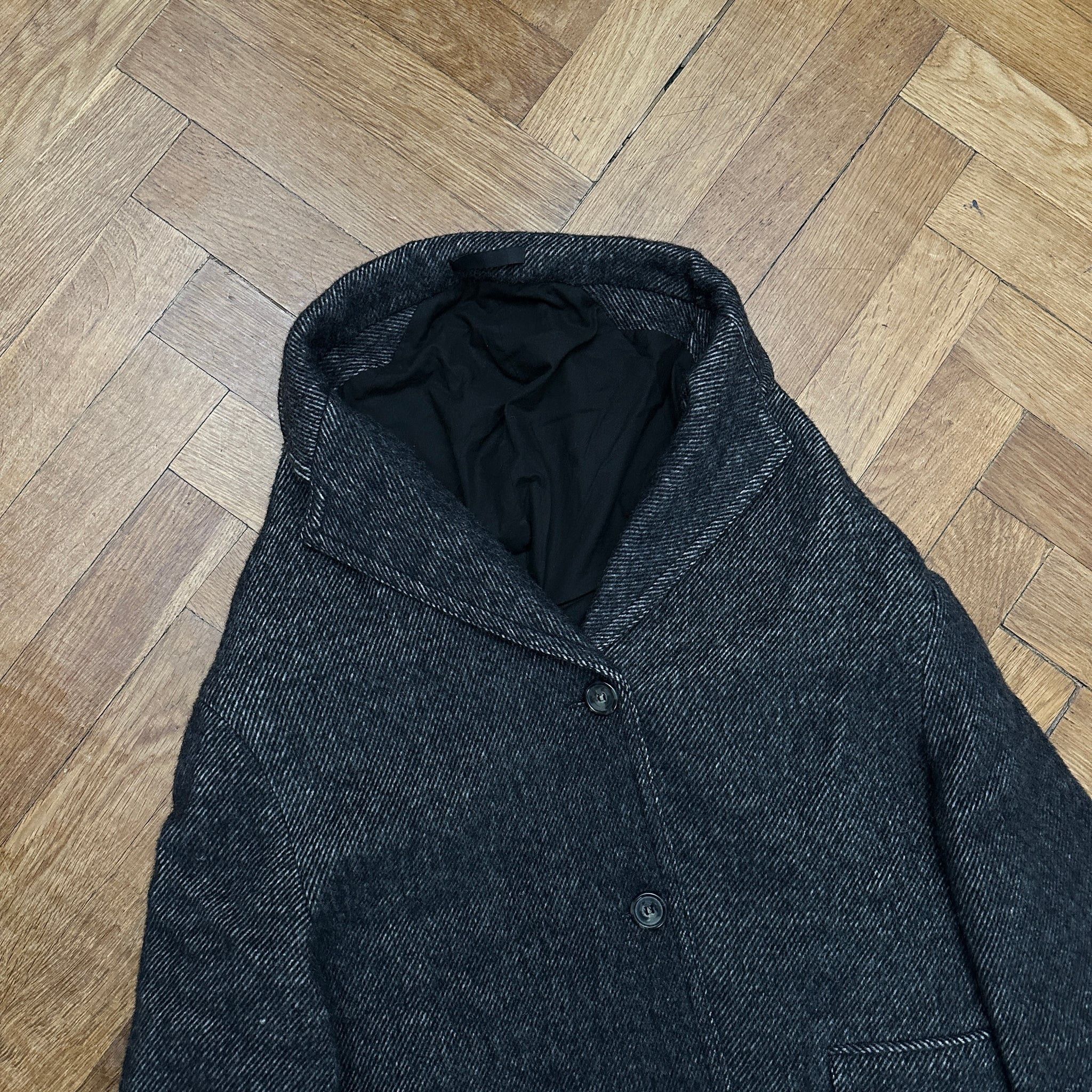 Maison Margiela AW05 Hunchback Wool Coat Size US M / EU 48-50 / 2 - 3 Thumbnail