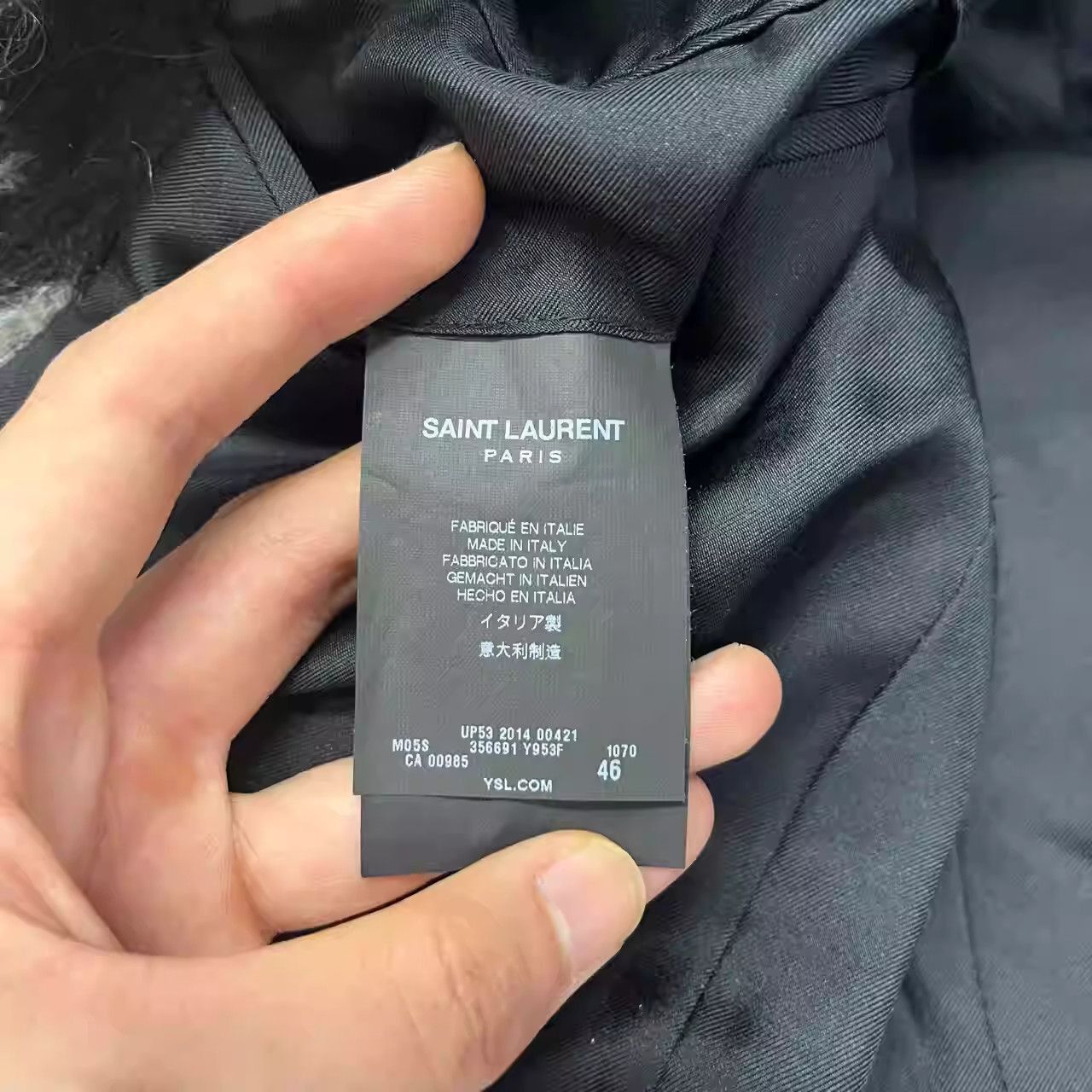 Saint Laurent Paris saint laurent Thousand Bird Check Show Coat-2505 Size US S / EU 44-46 / 1 - 4 Thumbnail