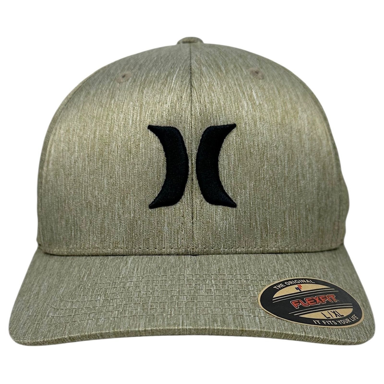 Hurley Hurley Hat Icon Texture Stretch Flex Fit Cap in L/XL Gold Size ONE SIZE - 2 Thumbnail
