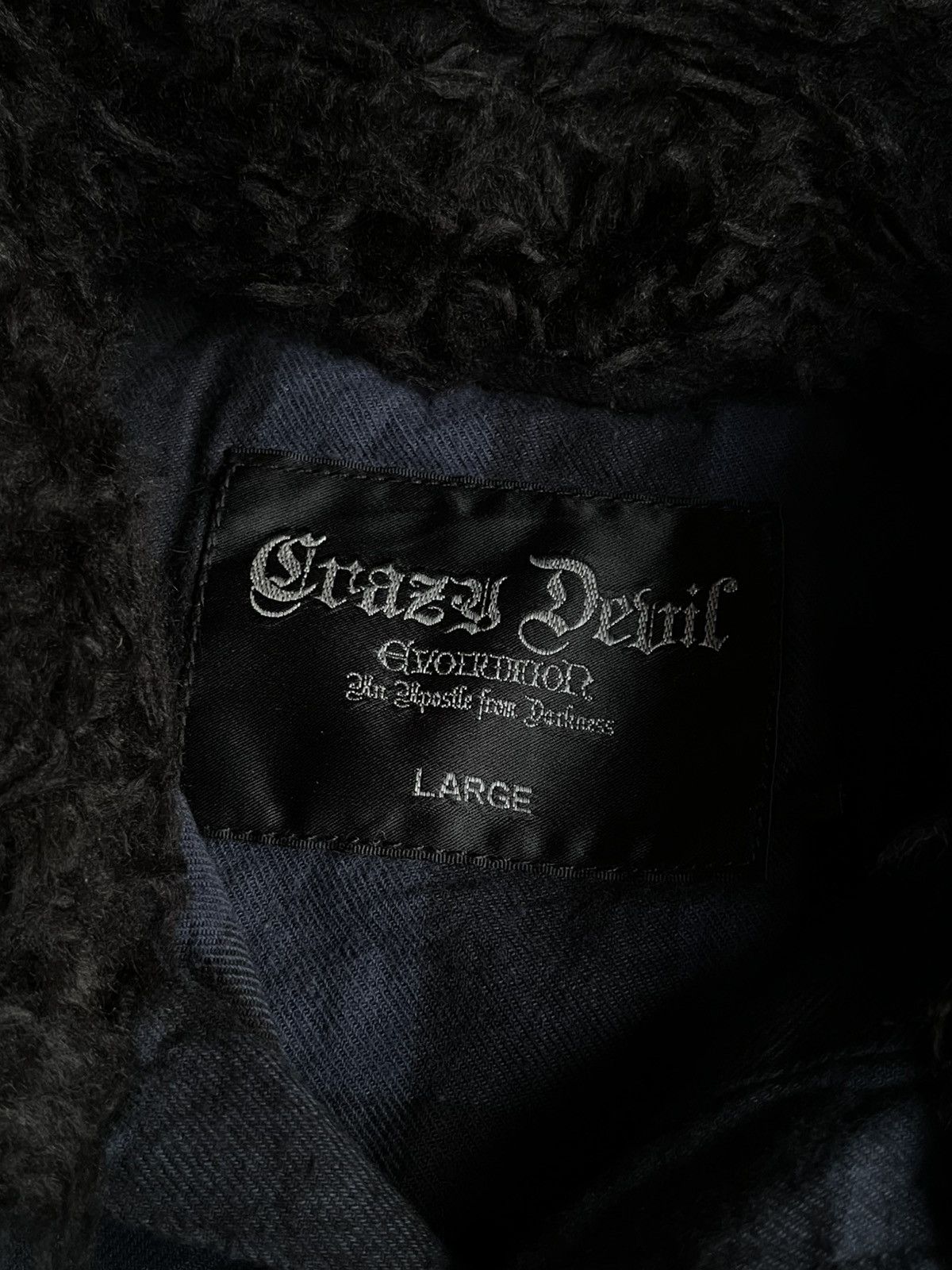14th Addiction JAPANESE CRAZY DEVIL FUR PLANEL GOTHIC VKEI PUNK SHIRTS Size US L / EU 52-54 / 3 - 8 Thumbnail