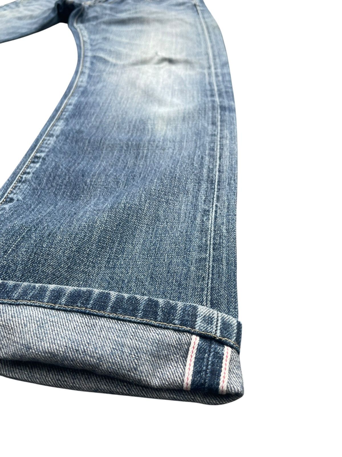 Japanese Brand × Uniqlo Uniqlo Selvedge Distresed Jeans Size US 32 / EU 48 - 3 Thumbnail