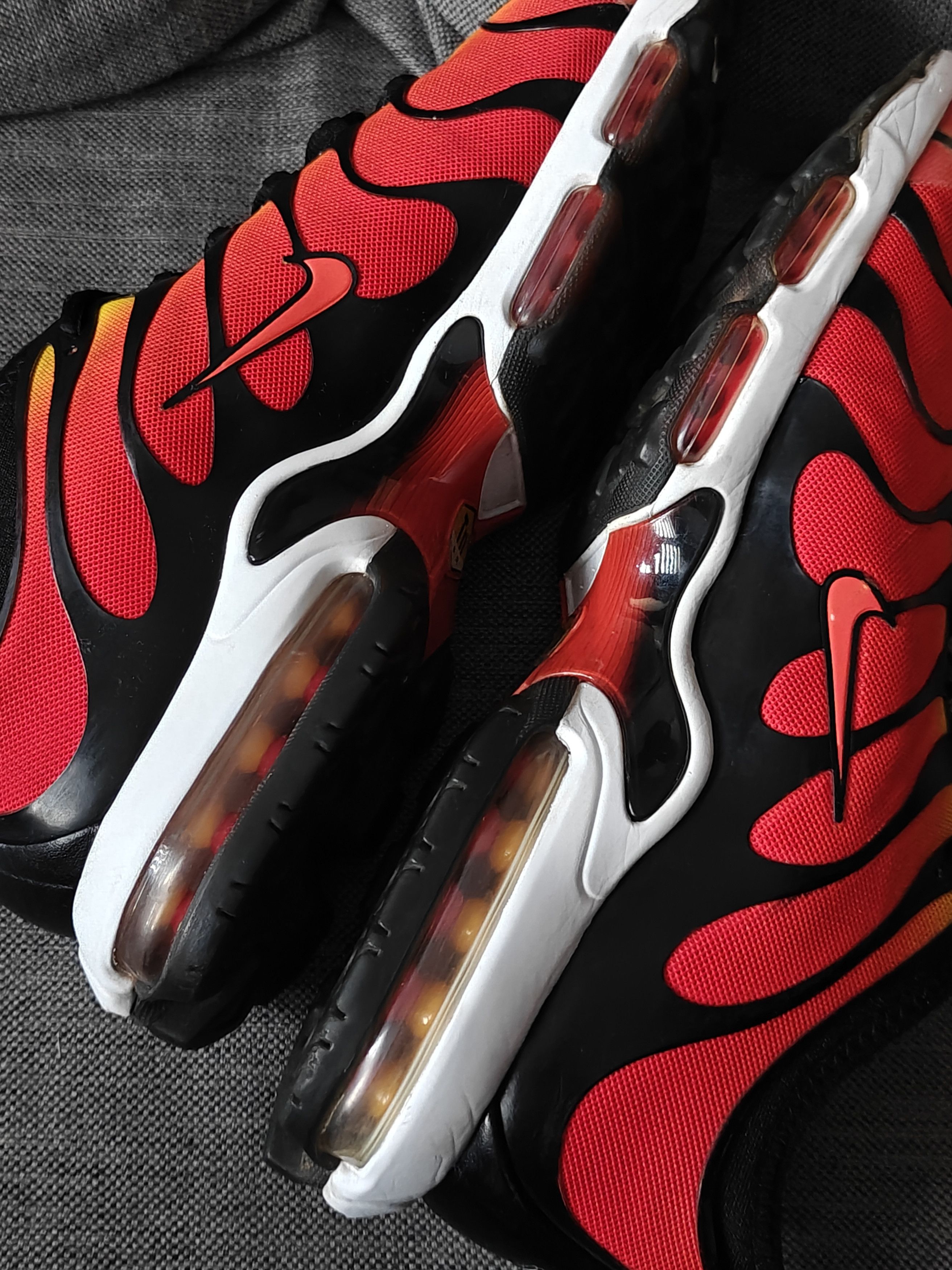 Nike × Vintage 2017 Nike Air Max Plus TN Ultra "Sunset Tiger" Gradient Size US 12 / EU 45 - 9 Thumbnail