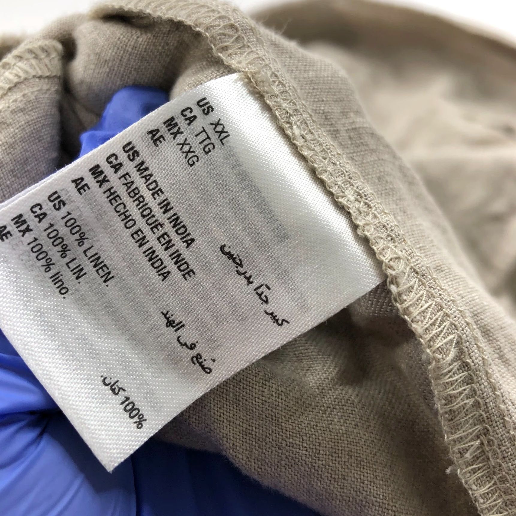 Charter Club Charter Club Luxury XXL 100% Linen Long Sleeve Shacket Shirt Jacket Beige MINT Shirt Womens Basic Casual All Seasons Size XXL / US 16-18 / IT 52-54 - 7 Thumbnail