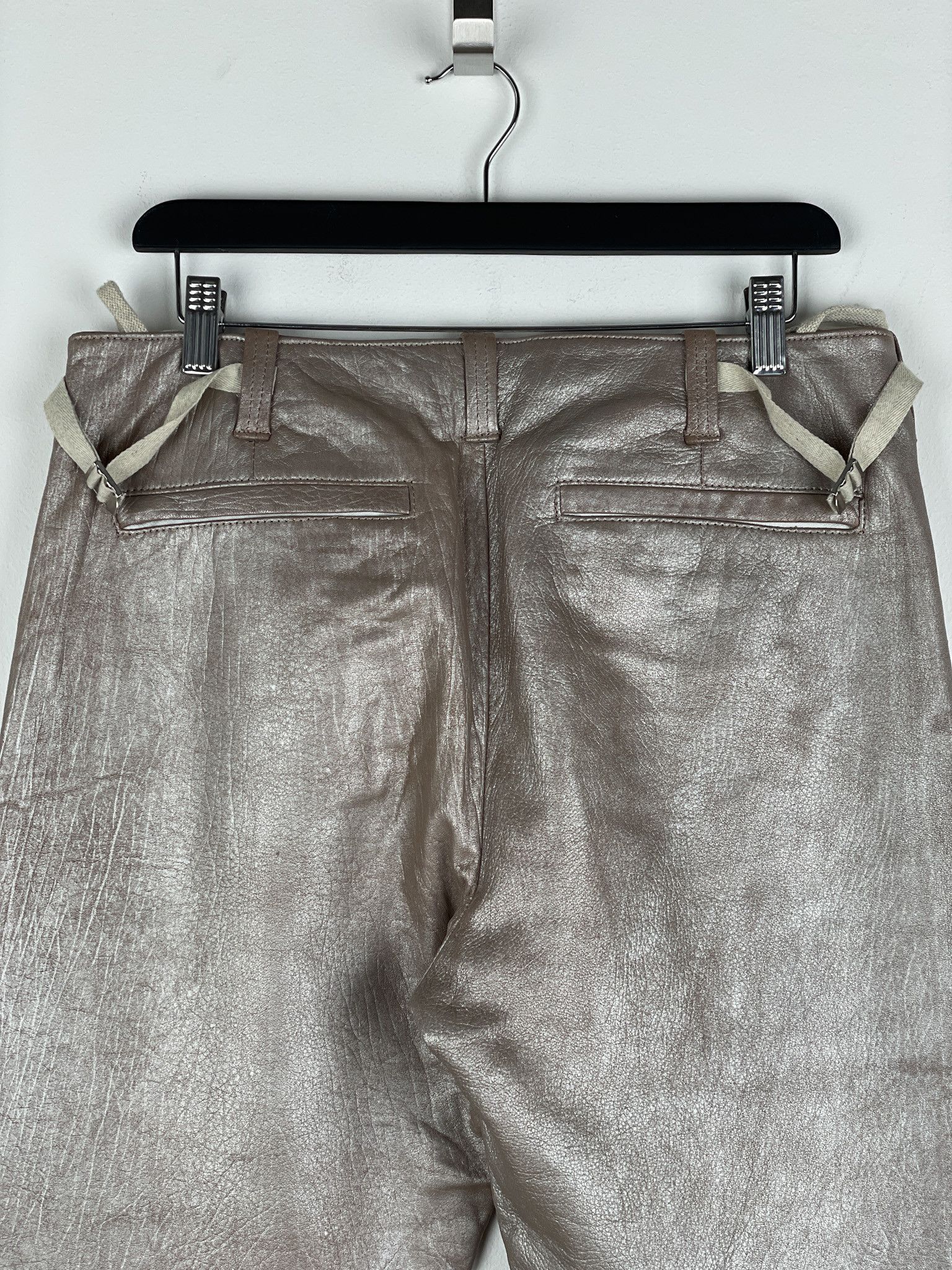 Helmut Lang AW99 Leather Astro Biker Pants
