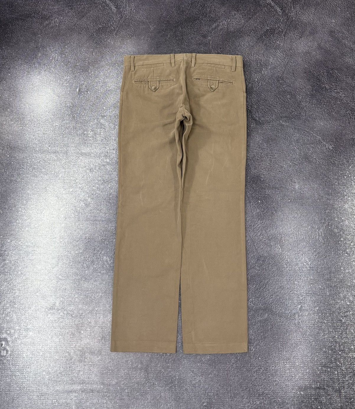 Dolce & Gabbana Dolce & Gabanna Women's Ivory Straight Fit Chino Pants Size 30" / US 8 / IT 44 - 2 Thumbnail
