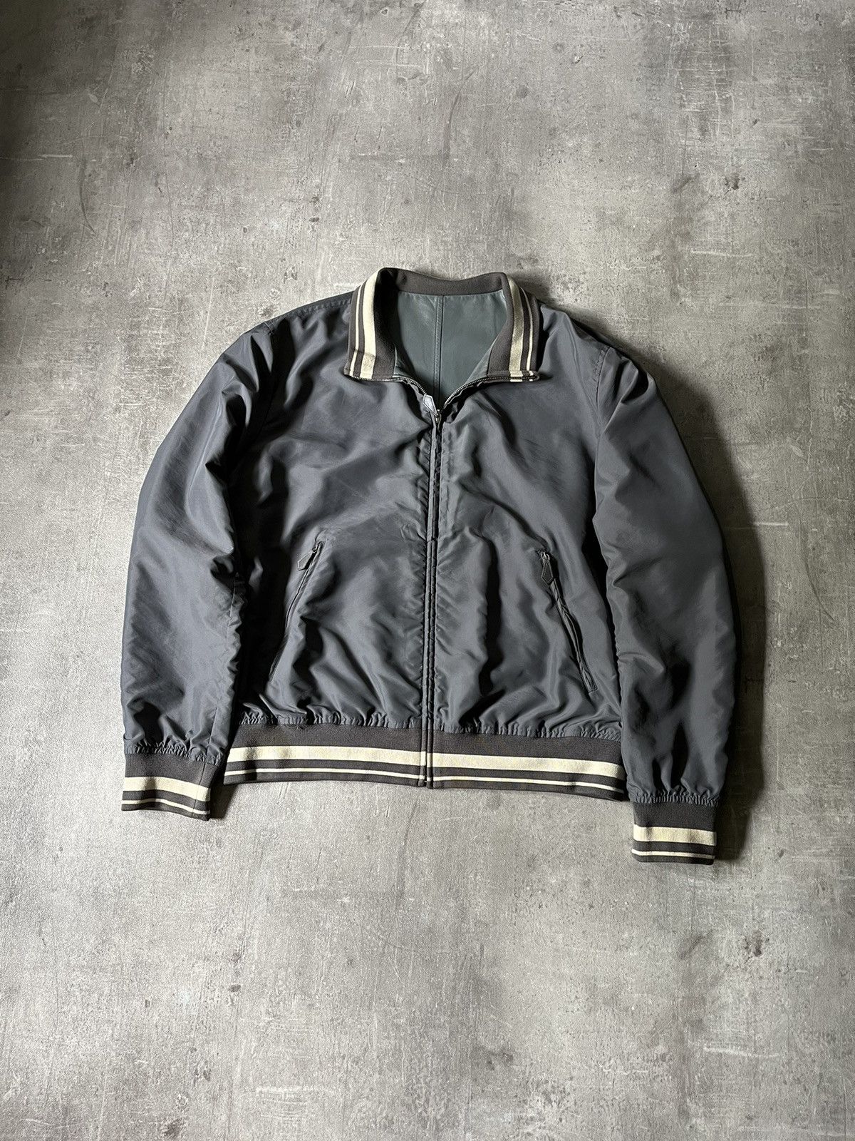 Hermes Hermes Reversible leather jacket bomber Size US L / EU 52-54 / 3 - 2 Thumbnail