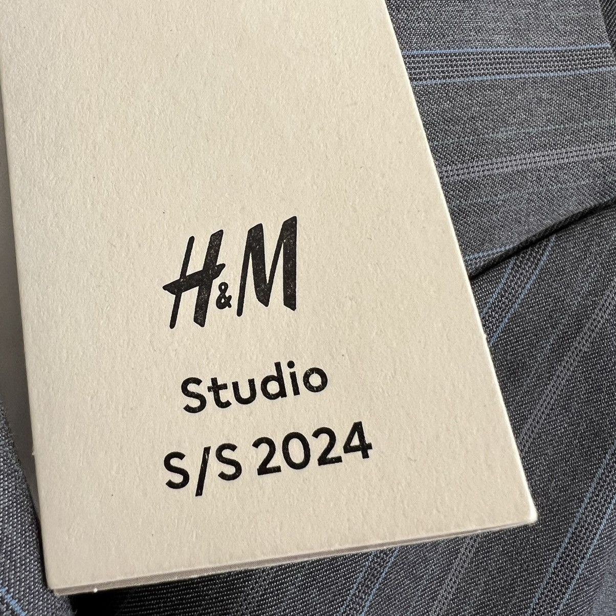 H&M H&M studio 2024 oversized blazer jacket gray size M BD Size M / US 6-8 / IT 42-44 - 2 Thumbnail