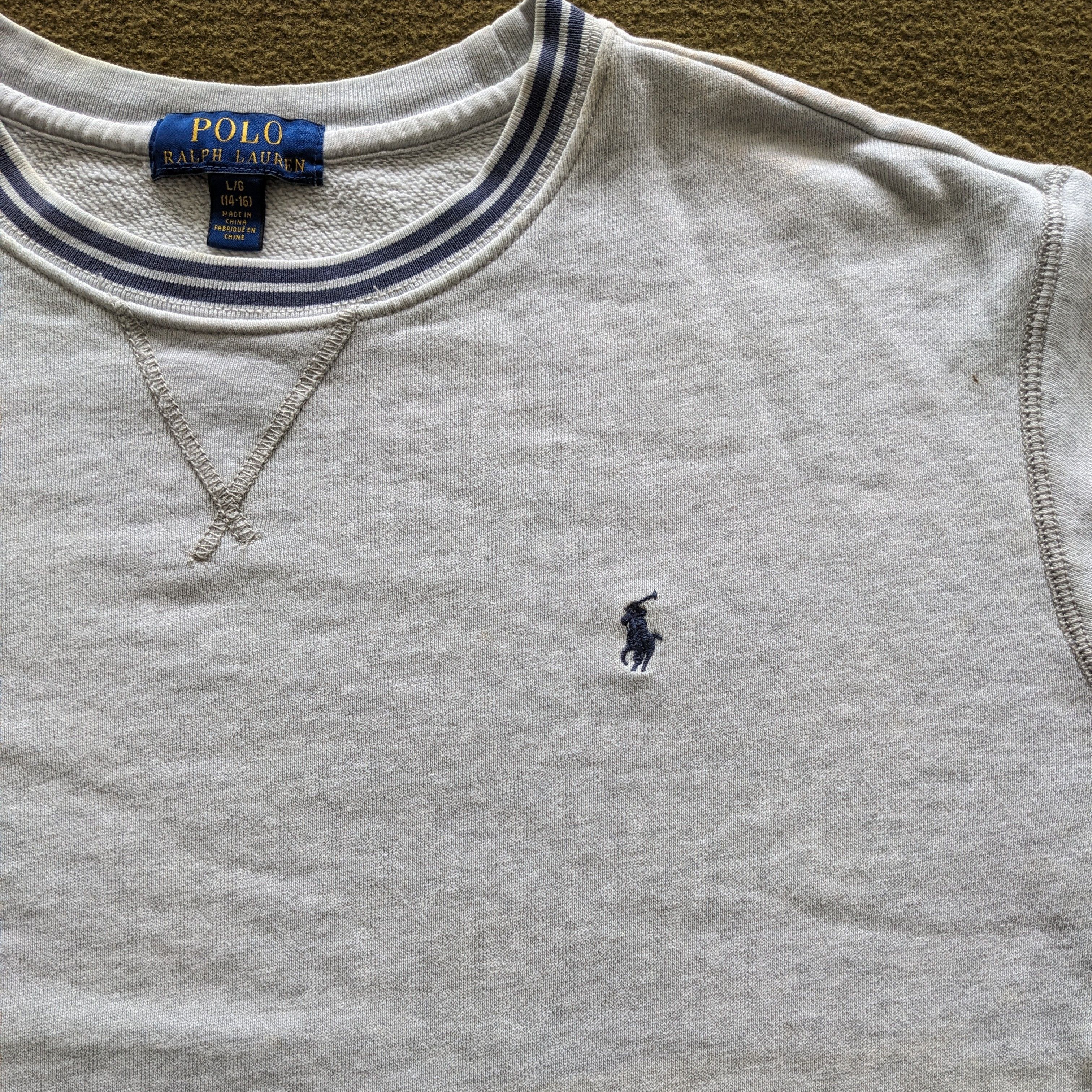 Vintage Vintage POLO by Ralph Lauren Luxury Brand Sweatshirt Size US M / EU 48-50 / 2 - 3 Thumbnail