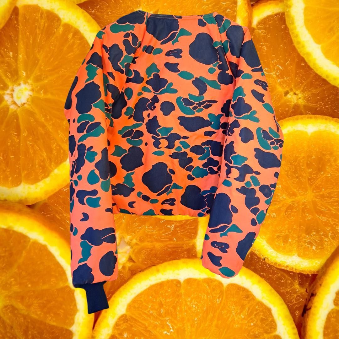 Other Reversible Camouflage Orange 1 Side and Green on Other Side Size US L / EU 52-54 / 3 - 9 Thumbnail