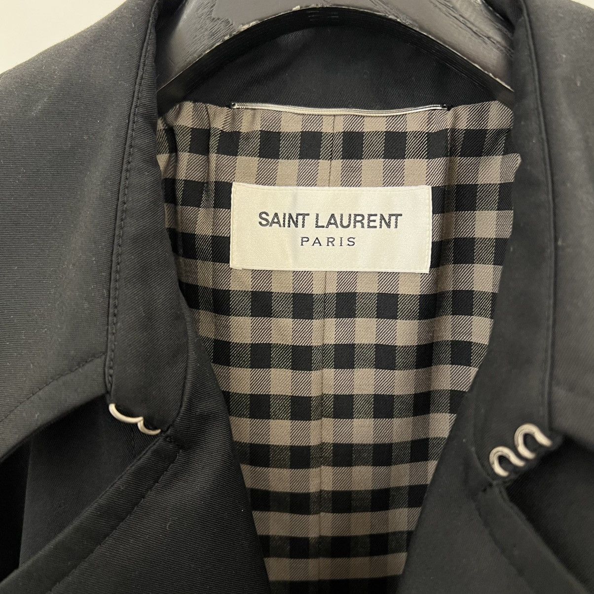 Saint Laurent Paris Saint Laurent Trench Coat in Medium Size US M / EU 48-50 / 2 - 3 Thumbnail