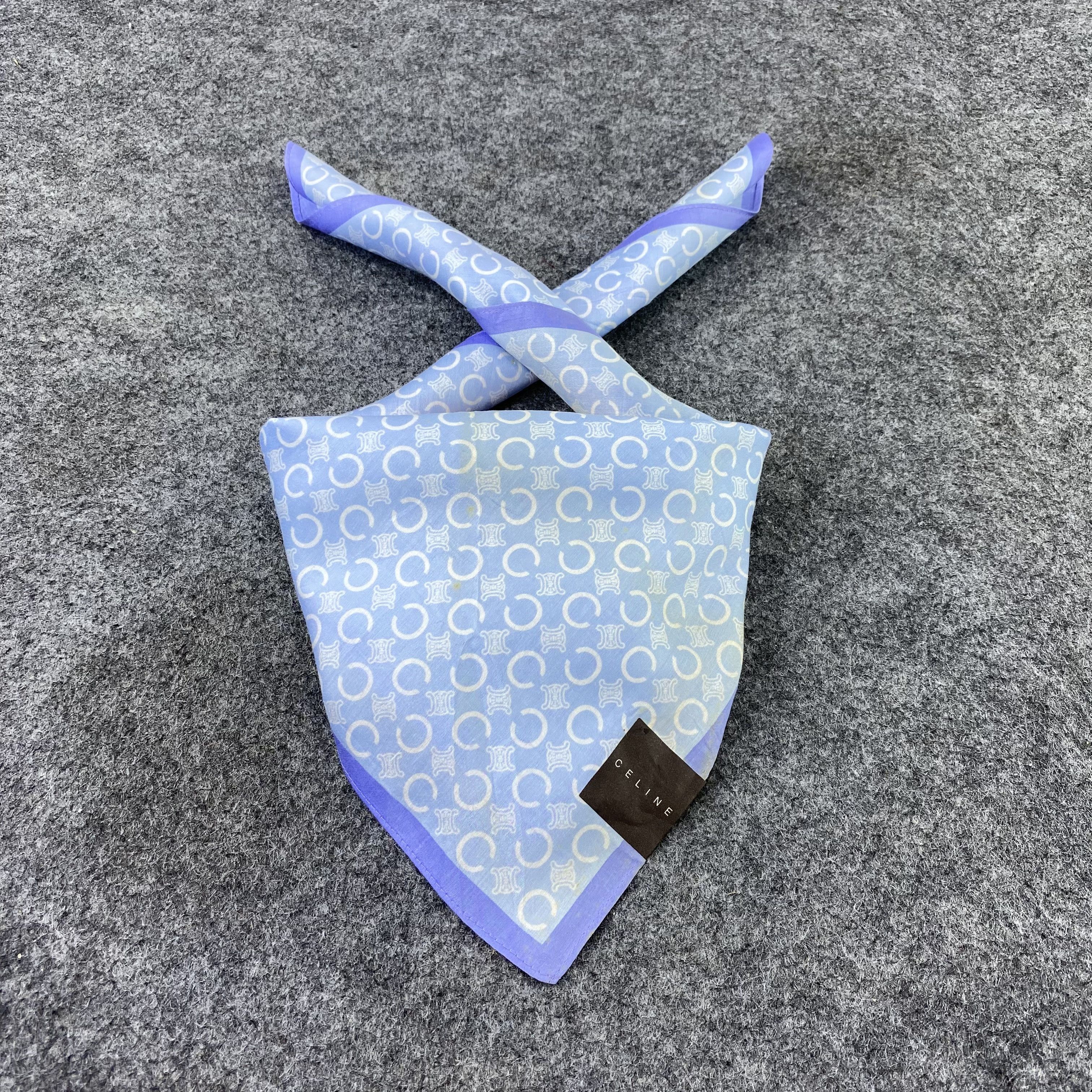 Celine Celine Handkerchief / Bandana / Neckerchief / Headscarf-B951 Size ONE SIZE - 2 Thumbnail