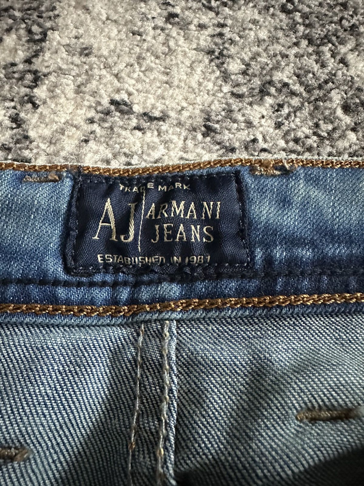 Armani Armani Vintage Denim Jeans Streetwear Rare Size US 38 / EU 54 - 10 Thumbnail