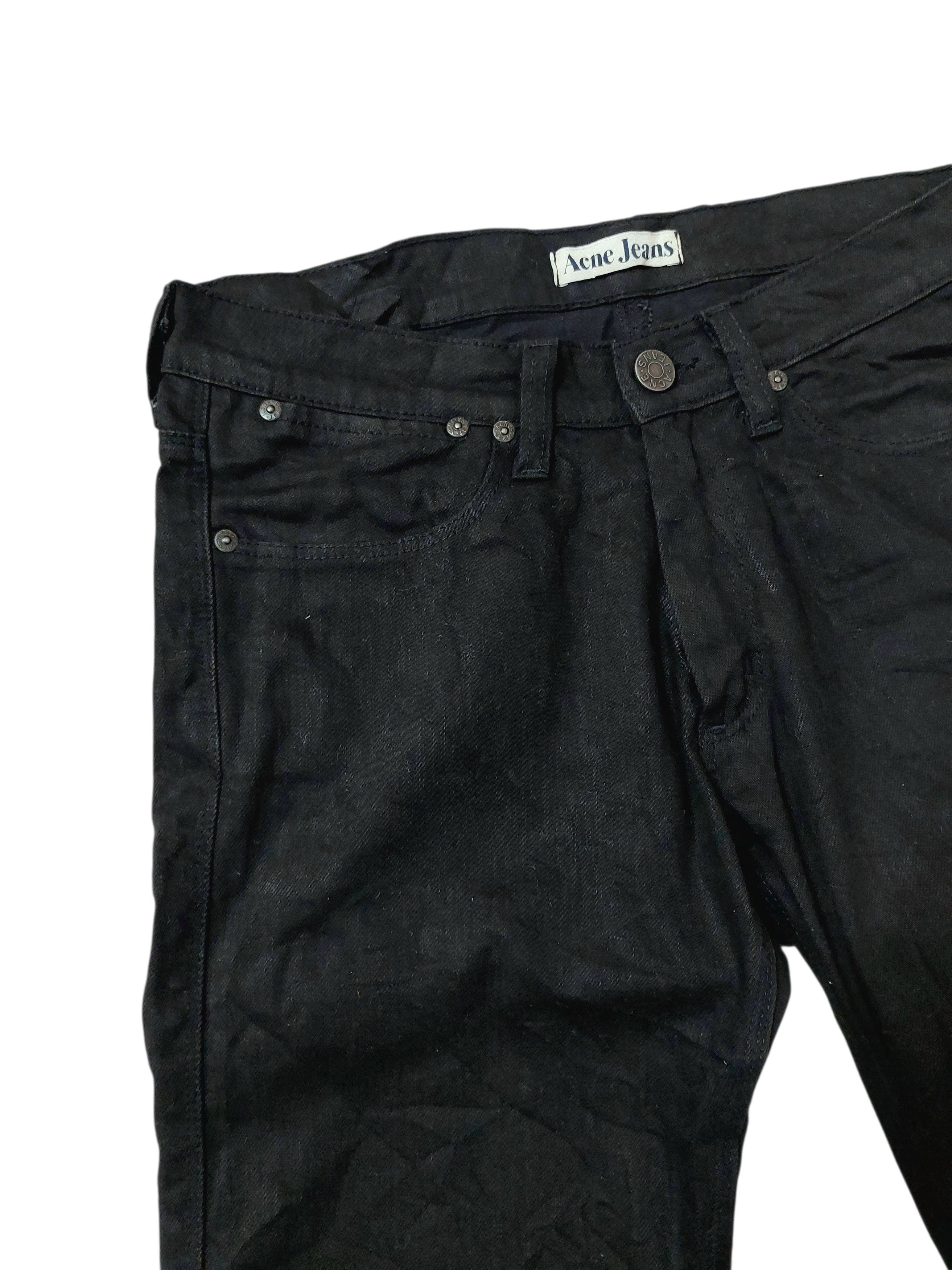 Acne Studios Acne Jeans Max Cash Black Slim Denim Size US 29 - 6 Thumbnail