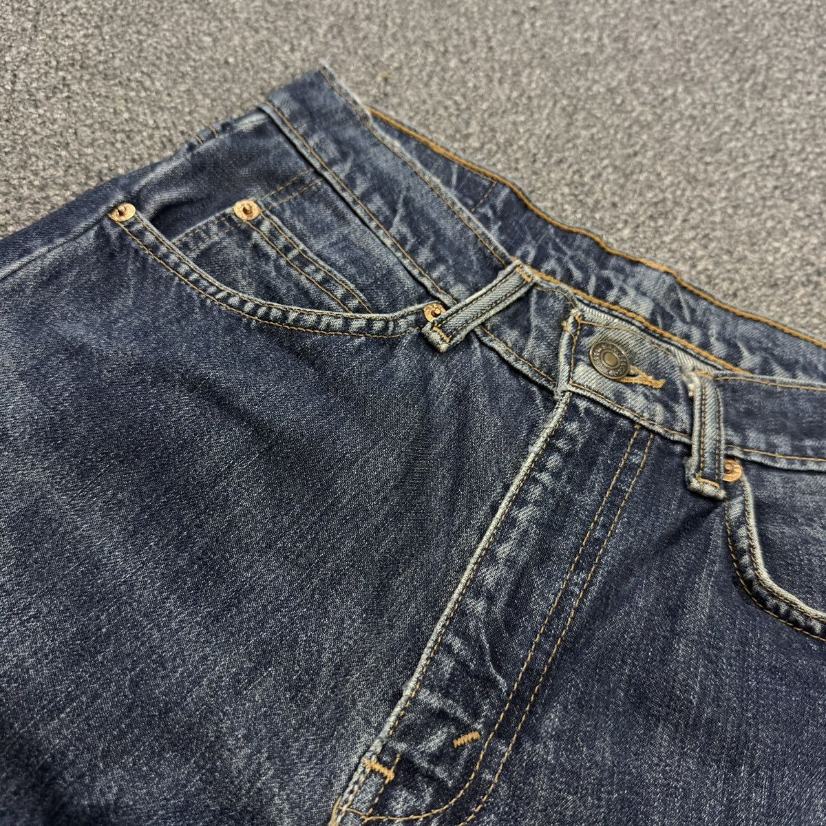 Engineered Garments × Levi's Vintage 90s Levis 612 Orange Tab Distressed Denim Size US 29 - 14 Thumbnail