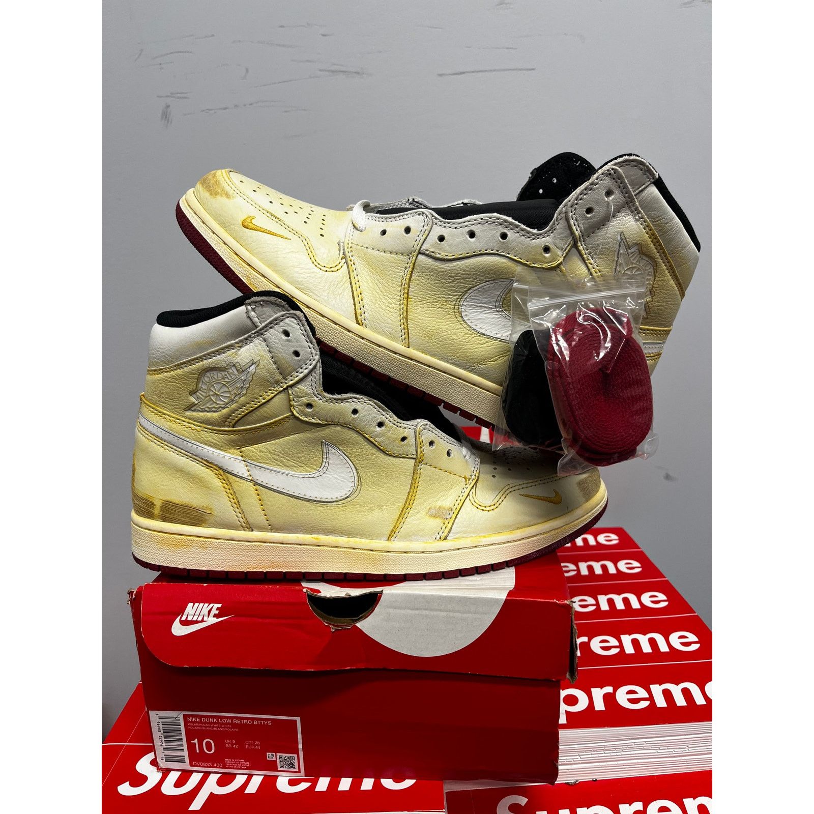 Nike Nike Air Jordan 1 Retro High Nigel Sylvester Size 11.5 NEW Size US 11.5 / EU 44-45 - 6 Thumbnail