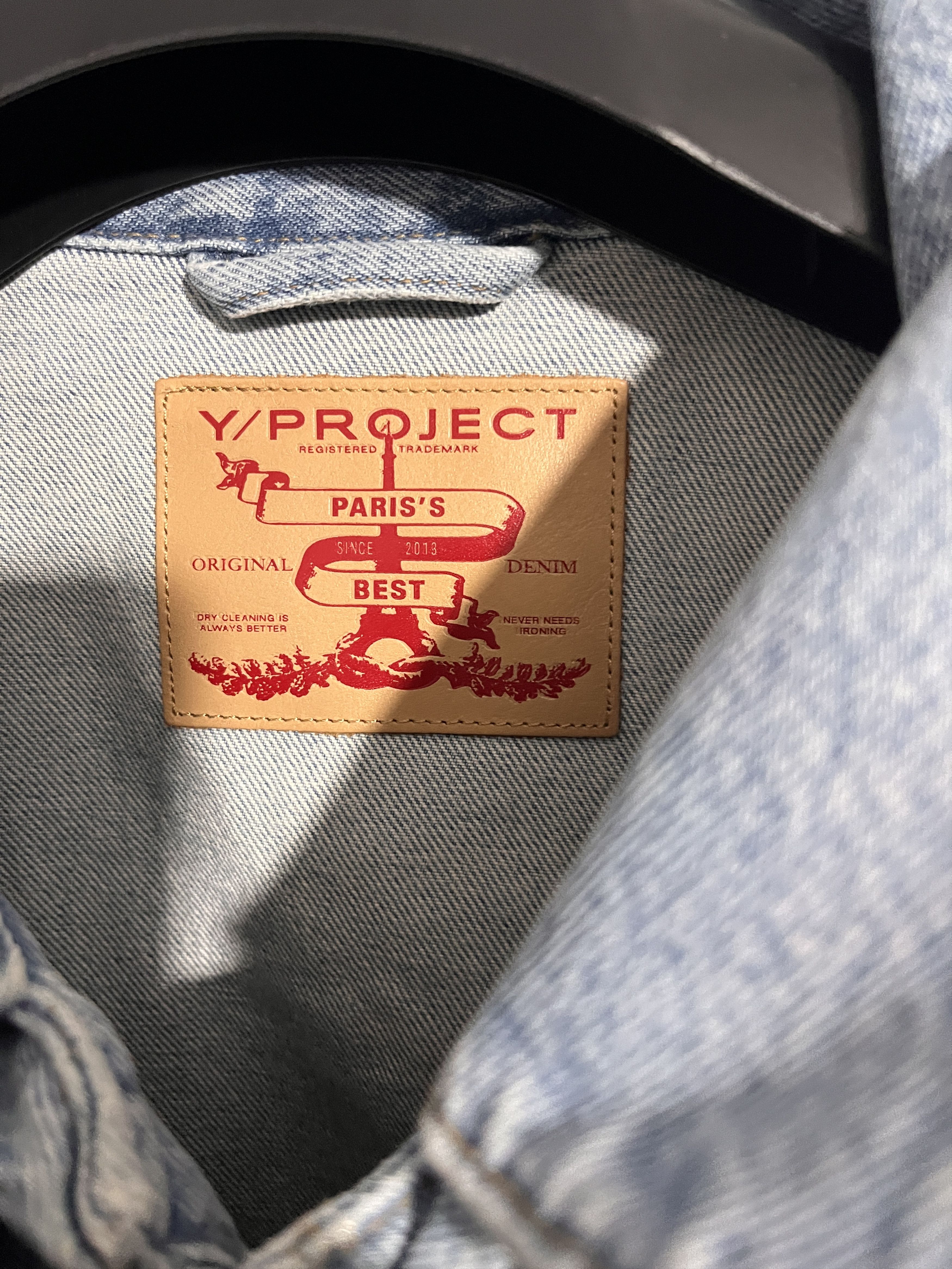 Y/Project Y/Project Metallic Foiled Denim Jacket Size M / US 6-8 / IT 42-44 - 6 Thumbnail