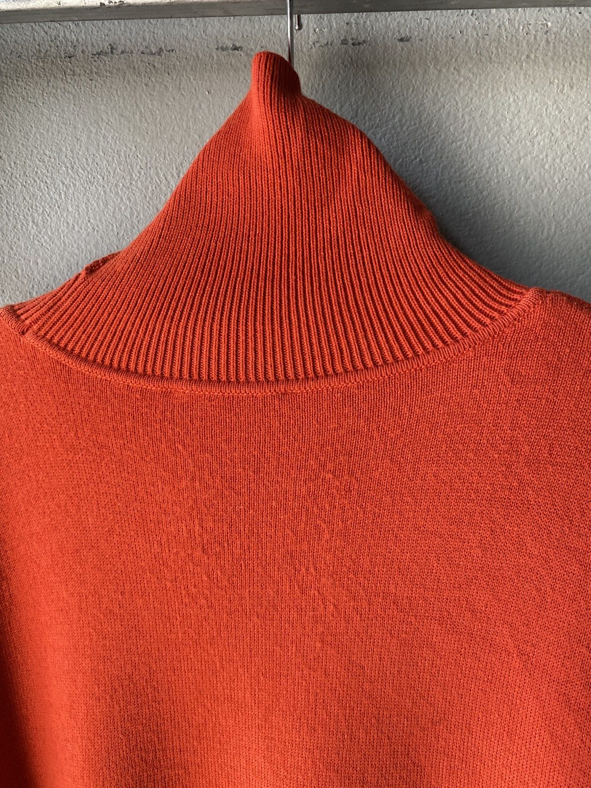 Gosha Rubchinskiy ГОША РУБЧИНСКИЙ Orange Logo Turtleneck Size S / US 4 / IT 40 - 5 Thumbnail