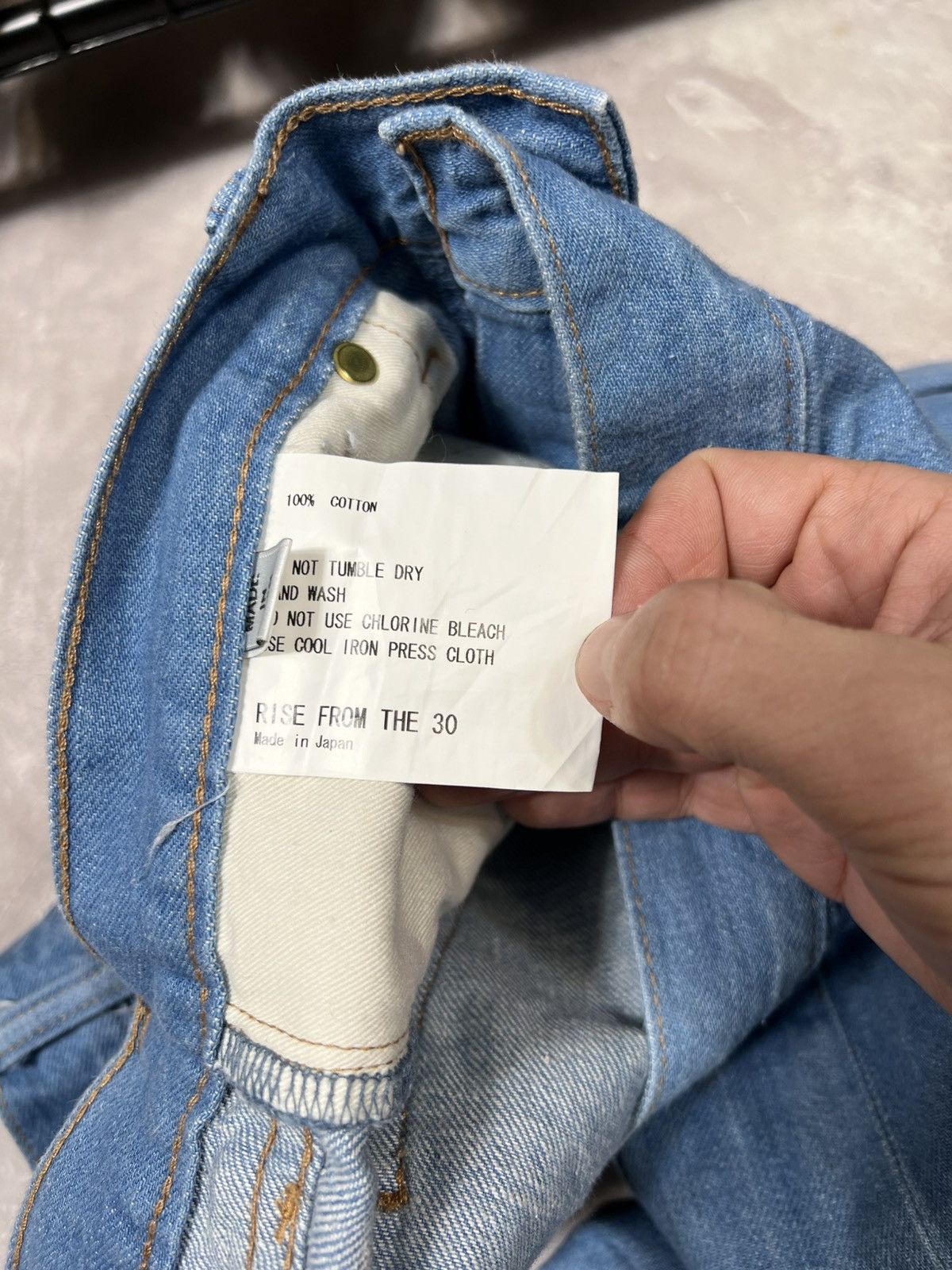 Vintage Vintage Japanese Brand Americana Blue Jeans Size 30" / US 8 / IT 44 - 12 Thumbnail