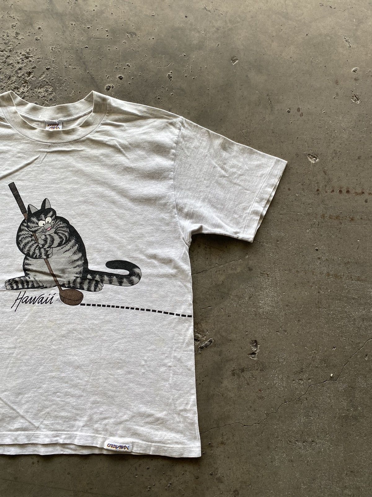 Vintage 1990s Crazy Shirt - Cat Hawaii Size US M / EU 48-50 / 2 - 3 Thumbnail