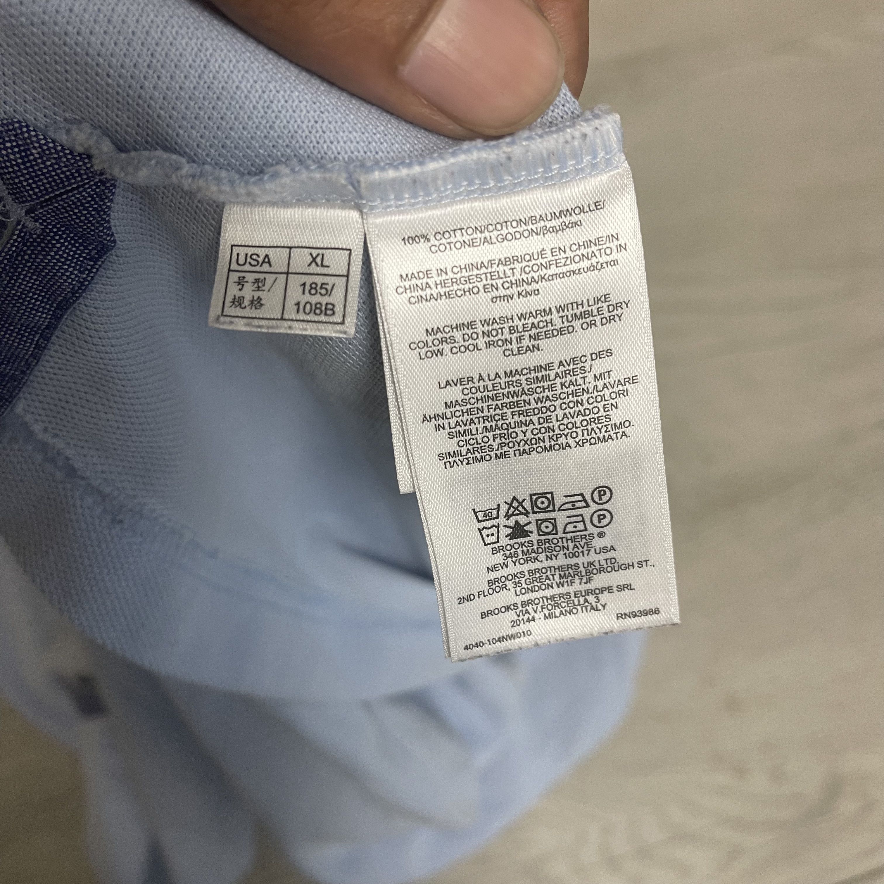Brooks Brothers POLO BROOKS BROTHERS Size US XL / EU 56 / 4 - 5 Thumbnail