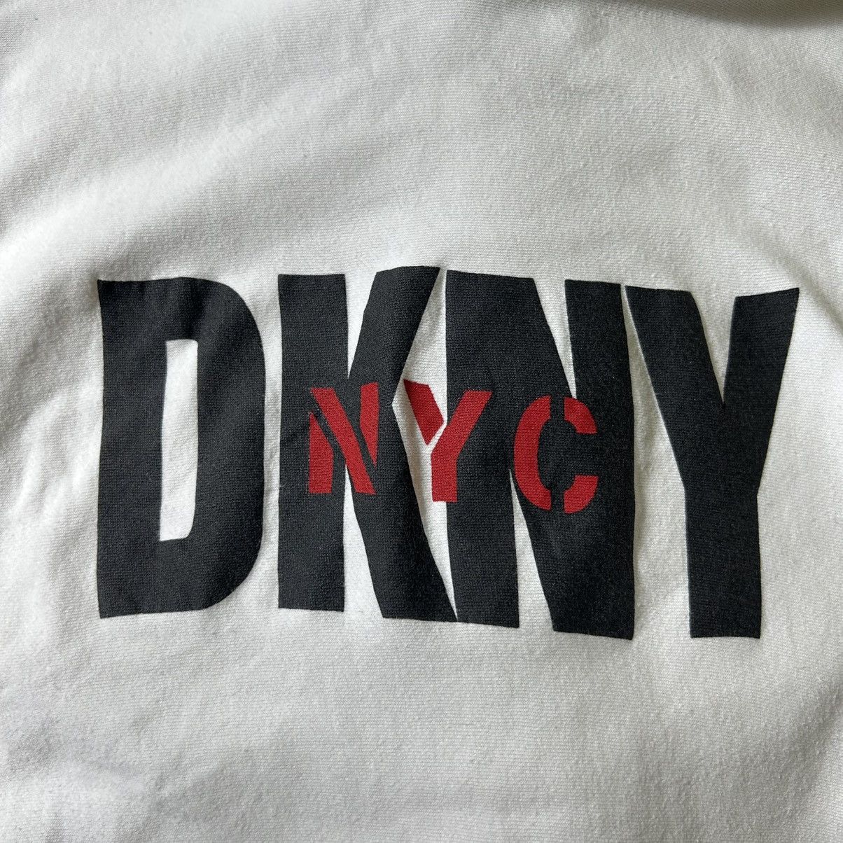 DKNY Vintage DKNY Big Logo Hoodie Size US L / EU 52-54 / 3 - 2 Thumbnail