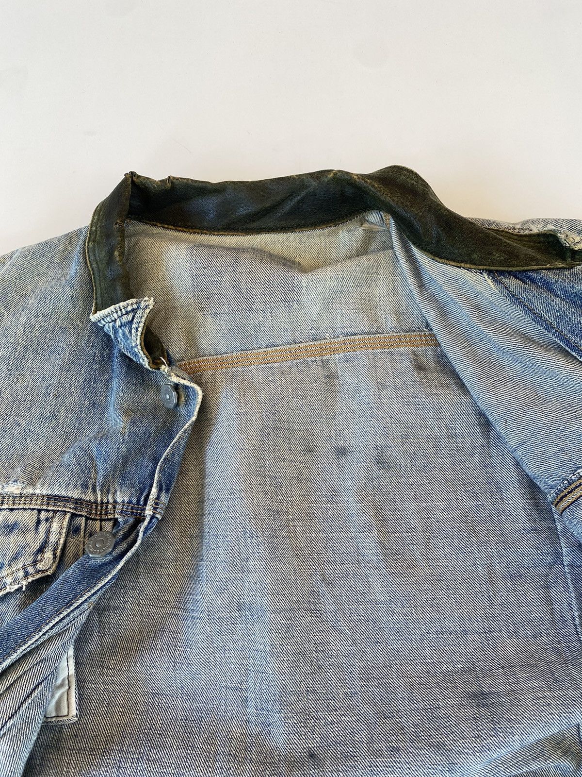 Edwin × Vintage Vintage Edwin Denim Distressed Size US L / EU 52-54 / 3 - 17 Thumbnail
